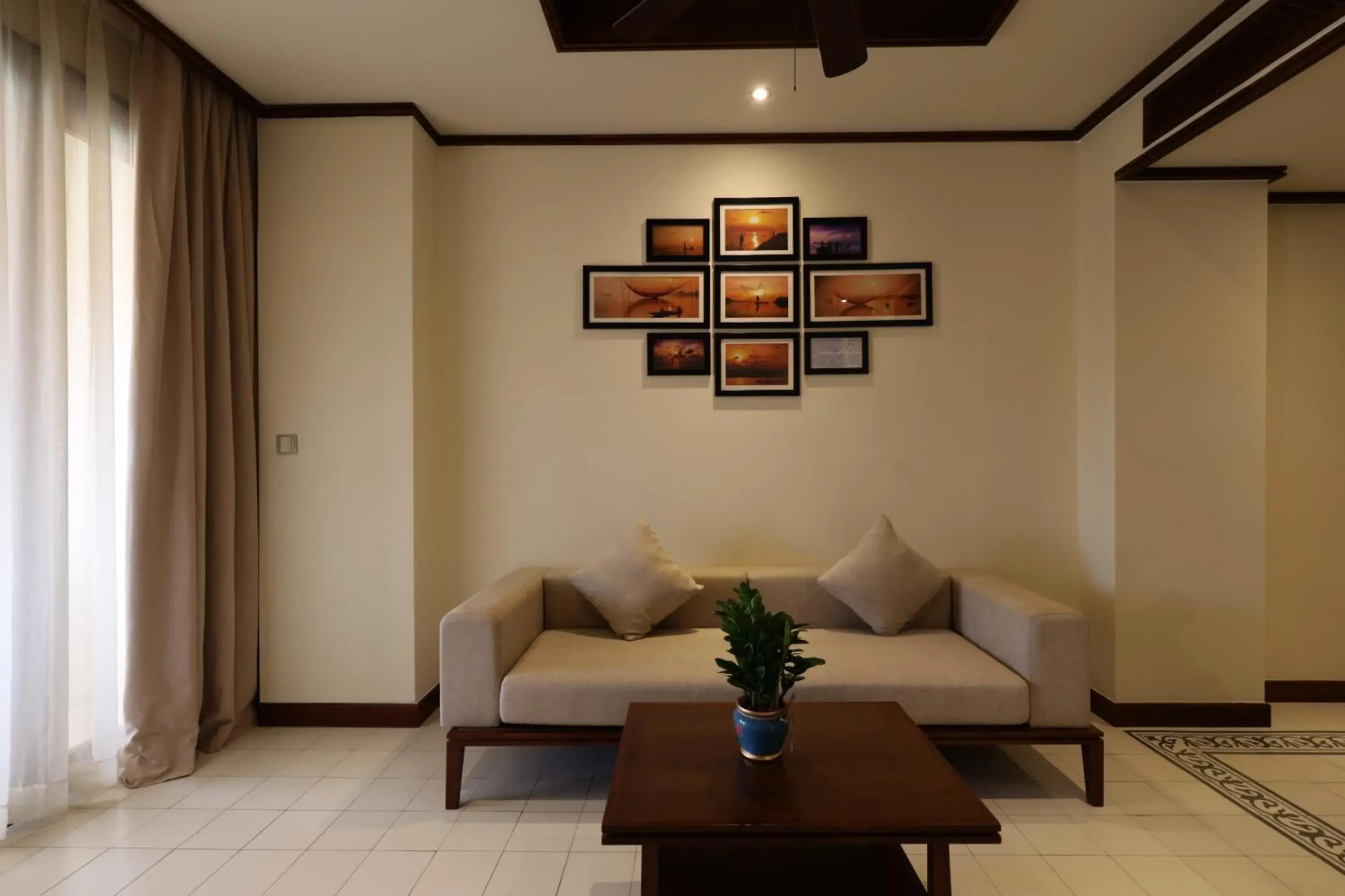 Living room in Almanity Hoi An Resort & Spa Living room in Almanity Hoi An Resort & Spa