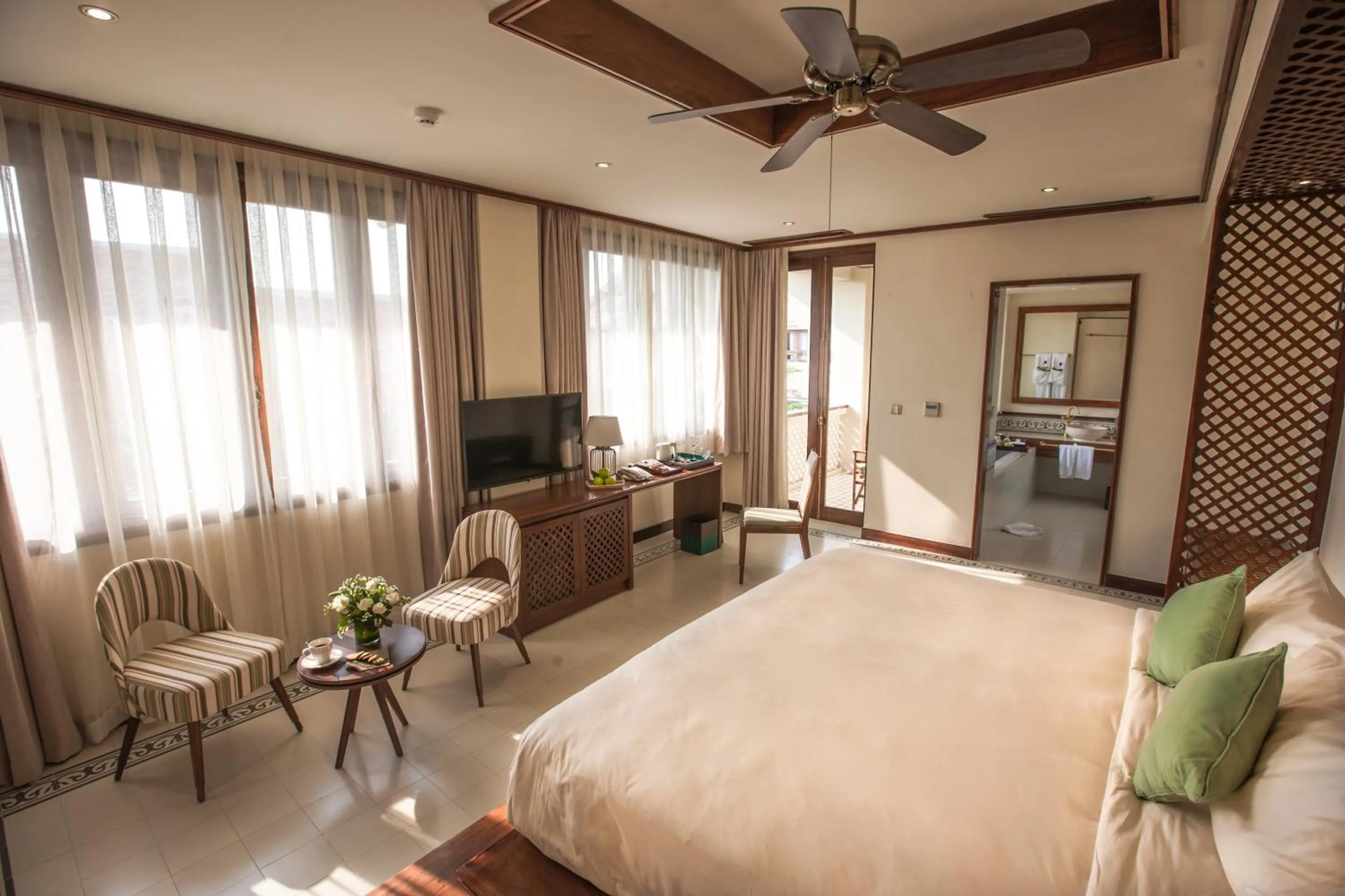 Bedroom, Bed in Almanity Hoi An Resort & Spa