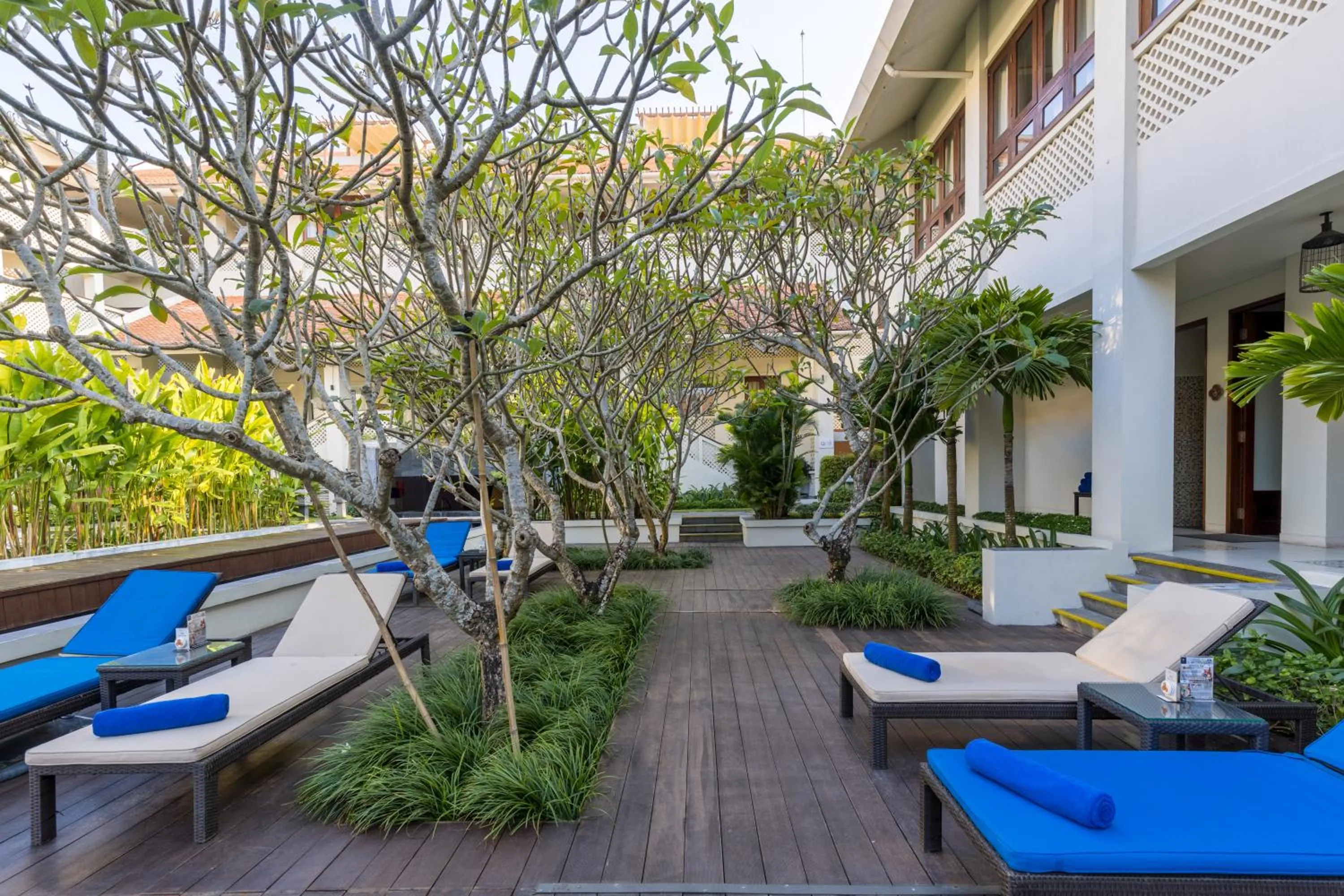 sunbed in Almanity Hoi An Resort & Spa