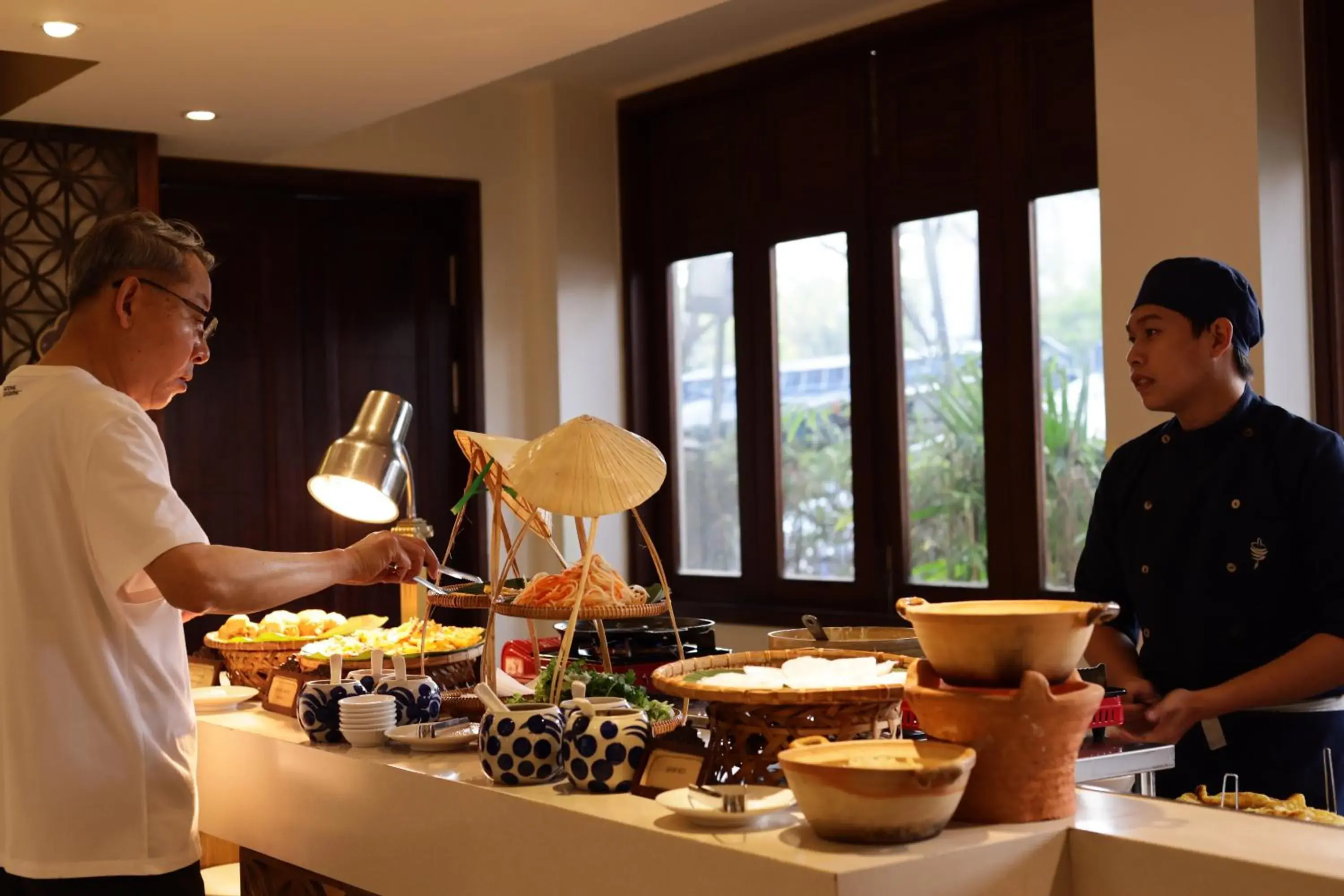 Buffet breakfast in Almanity Hoi An Resort & Spa Buffet breakfast in Almanity Hoi An Resort & Spa