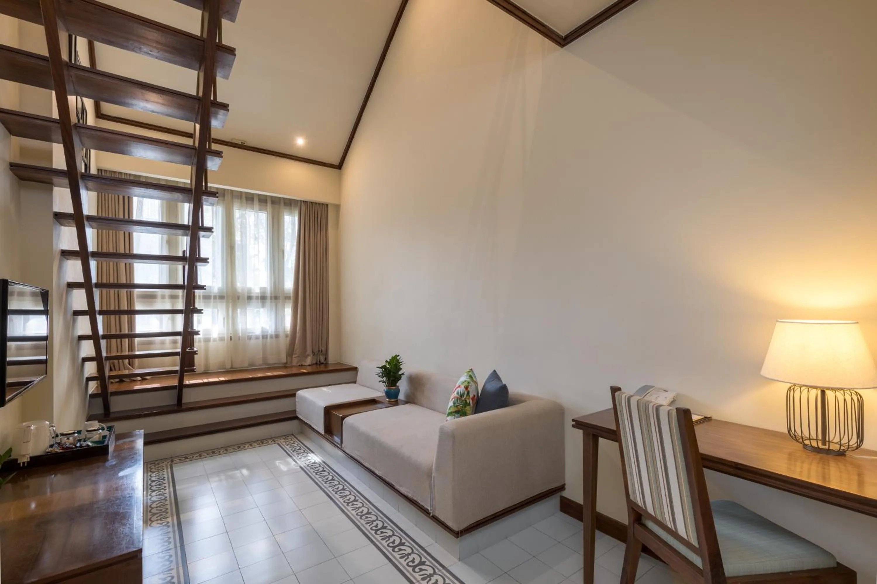 Living room in Almanity Hoi An Resort & Spa