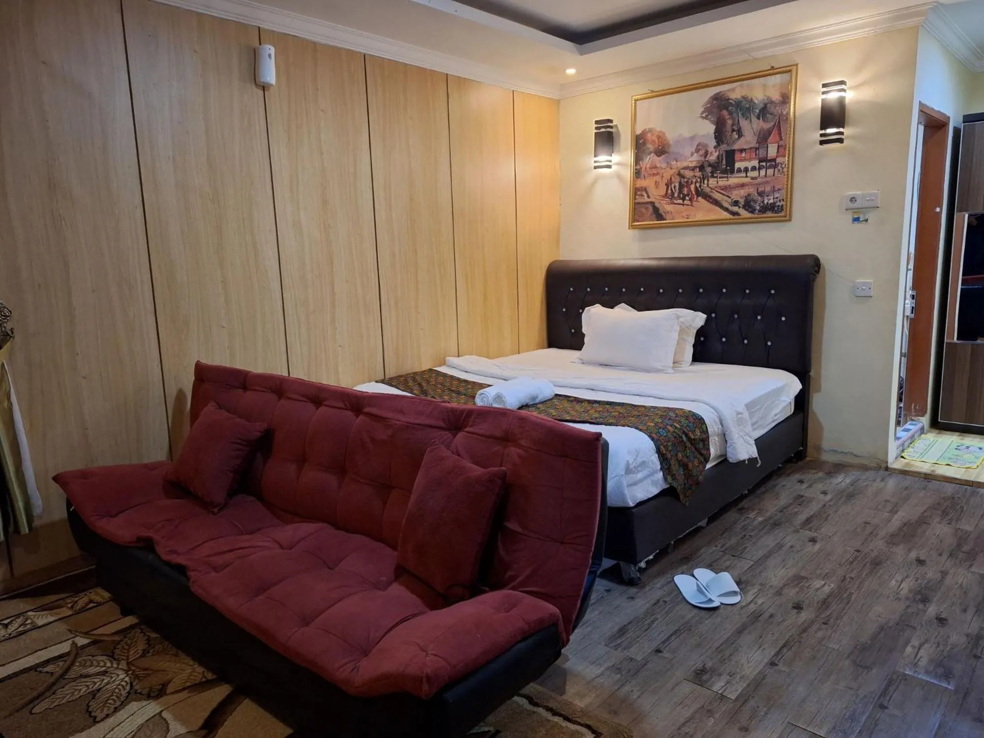 Bed in Mifan Resort And Waterpark