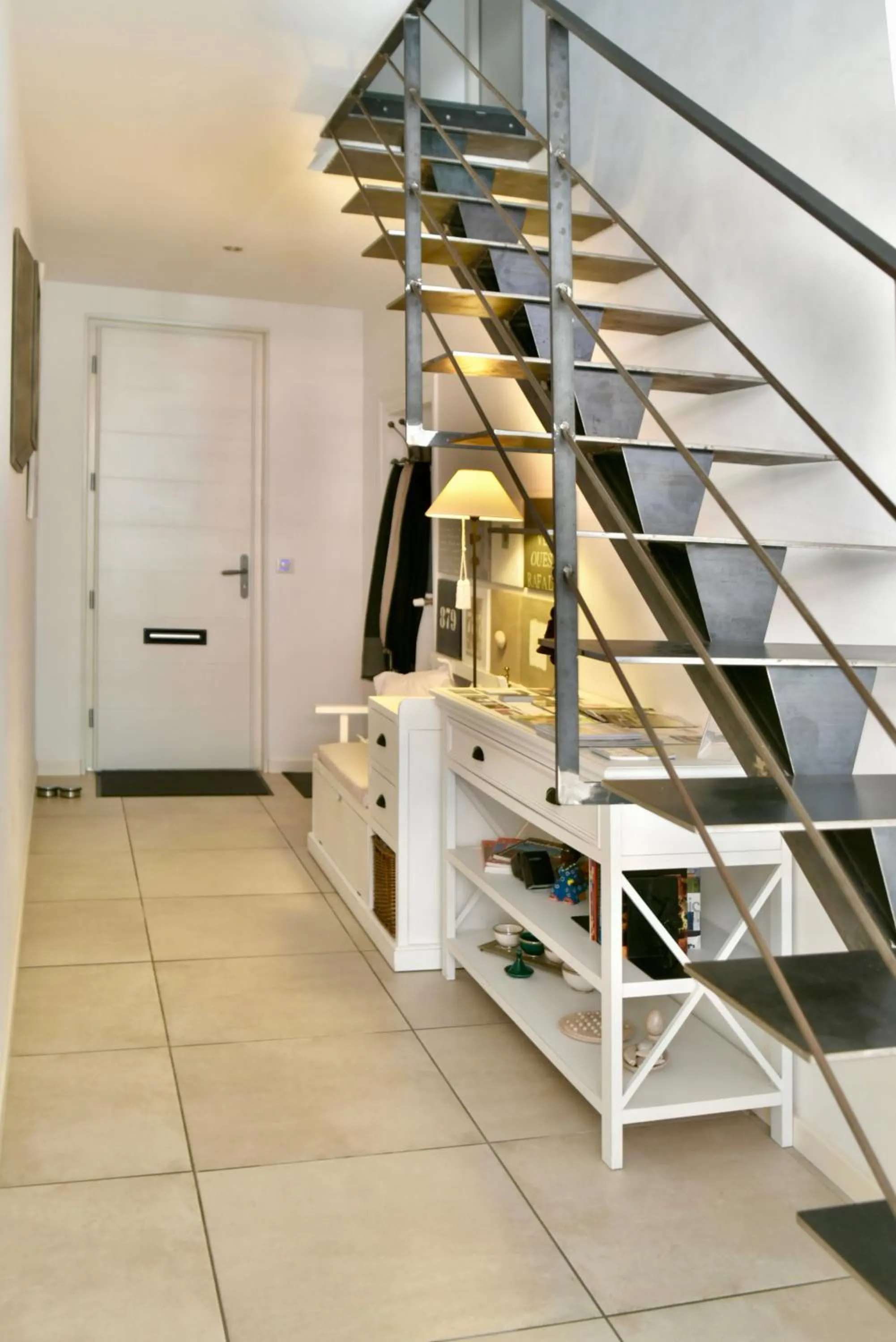 Lobby or reception in Chambres à Bord'O