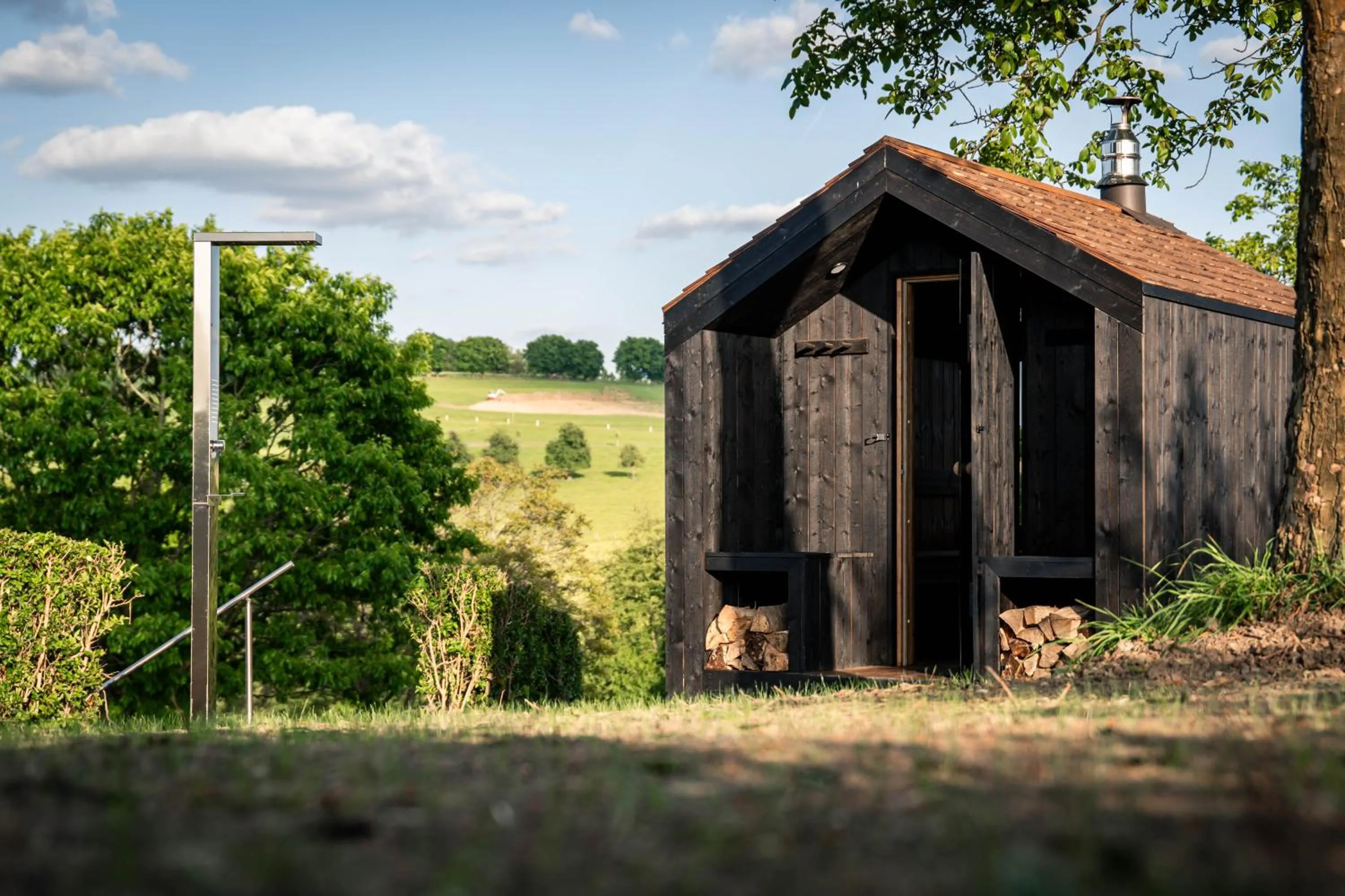 Sauna in Vakantiewoningen Hoeve Carpe Diem - Dalhem - Aubel - Voeren