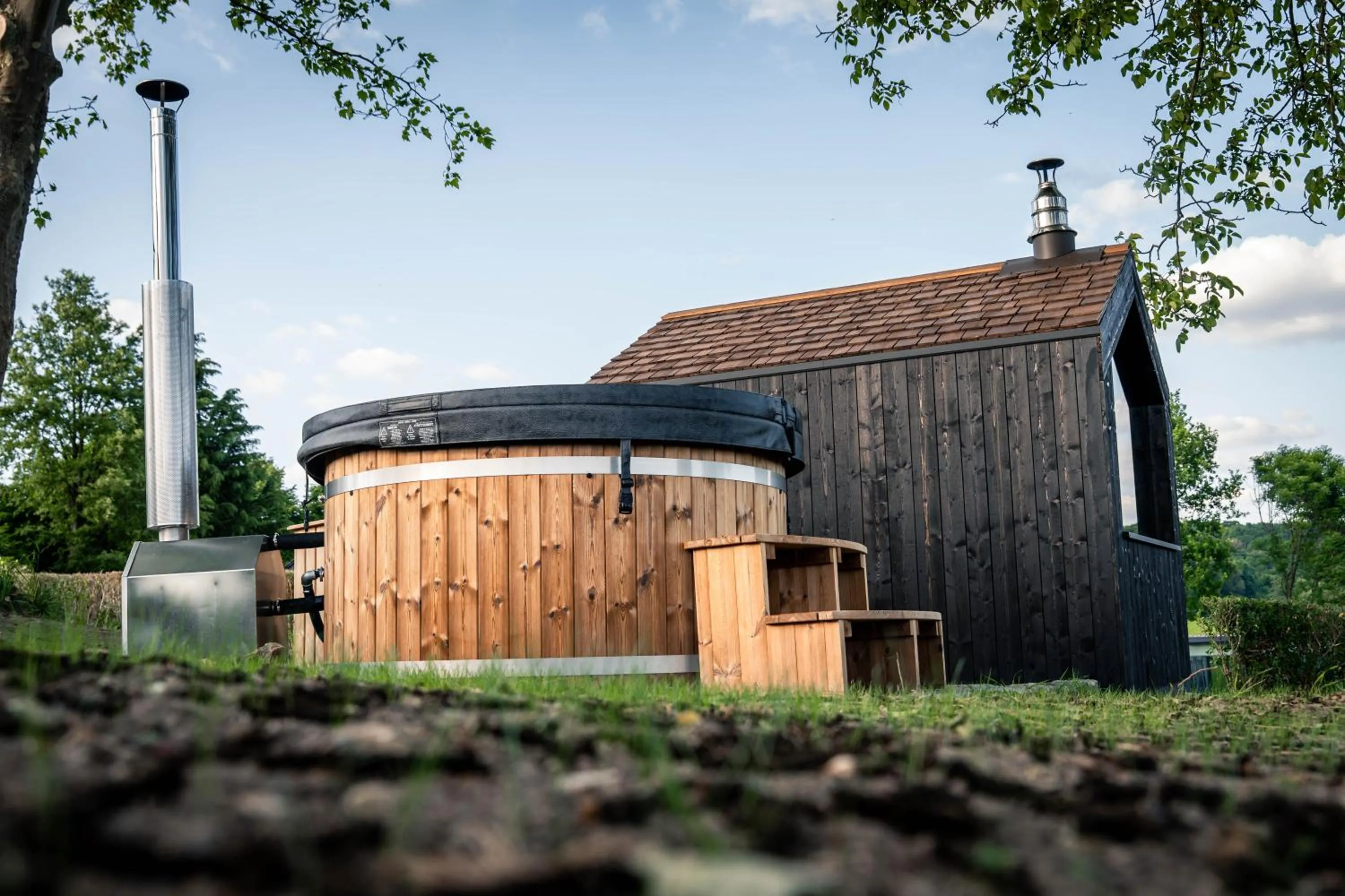 Sauna in Vakantiewoningen Hoeve Carpe Diem - Dalhem - Aubel - Voeren