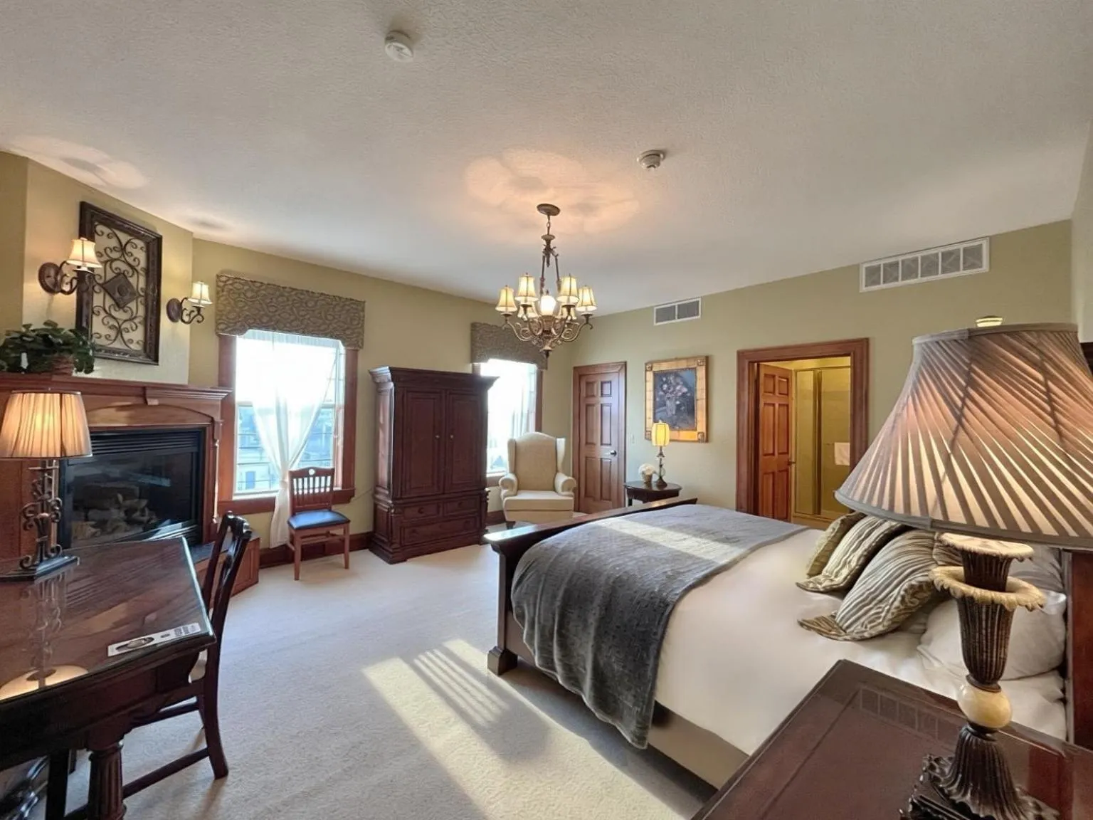 Bed in The Port Hotel