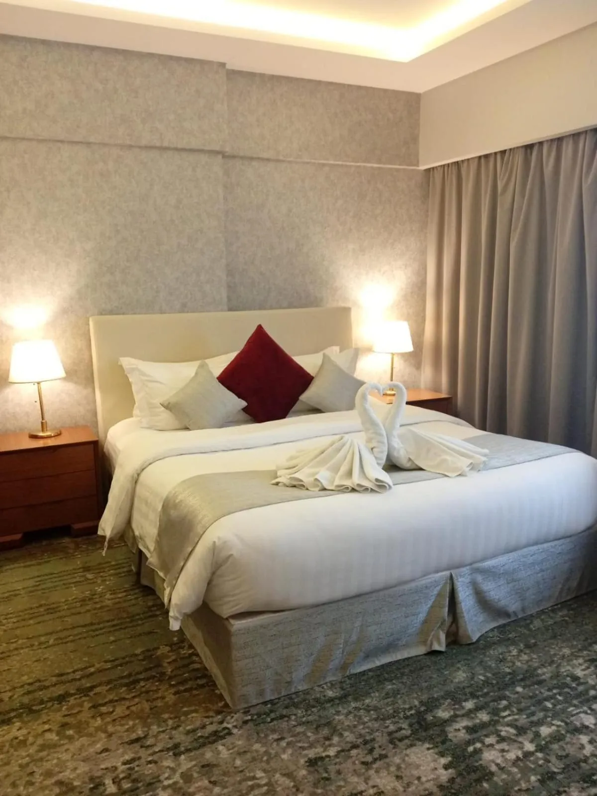 Bed in Skoop Hotel Jeddah