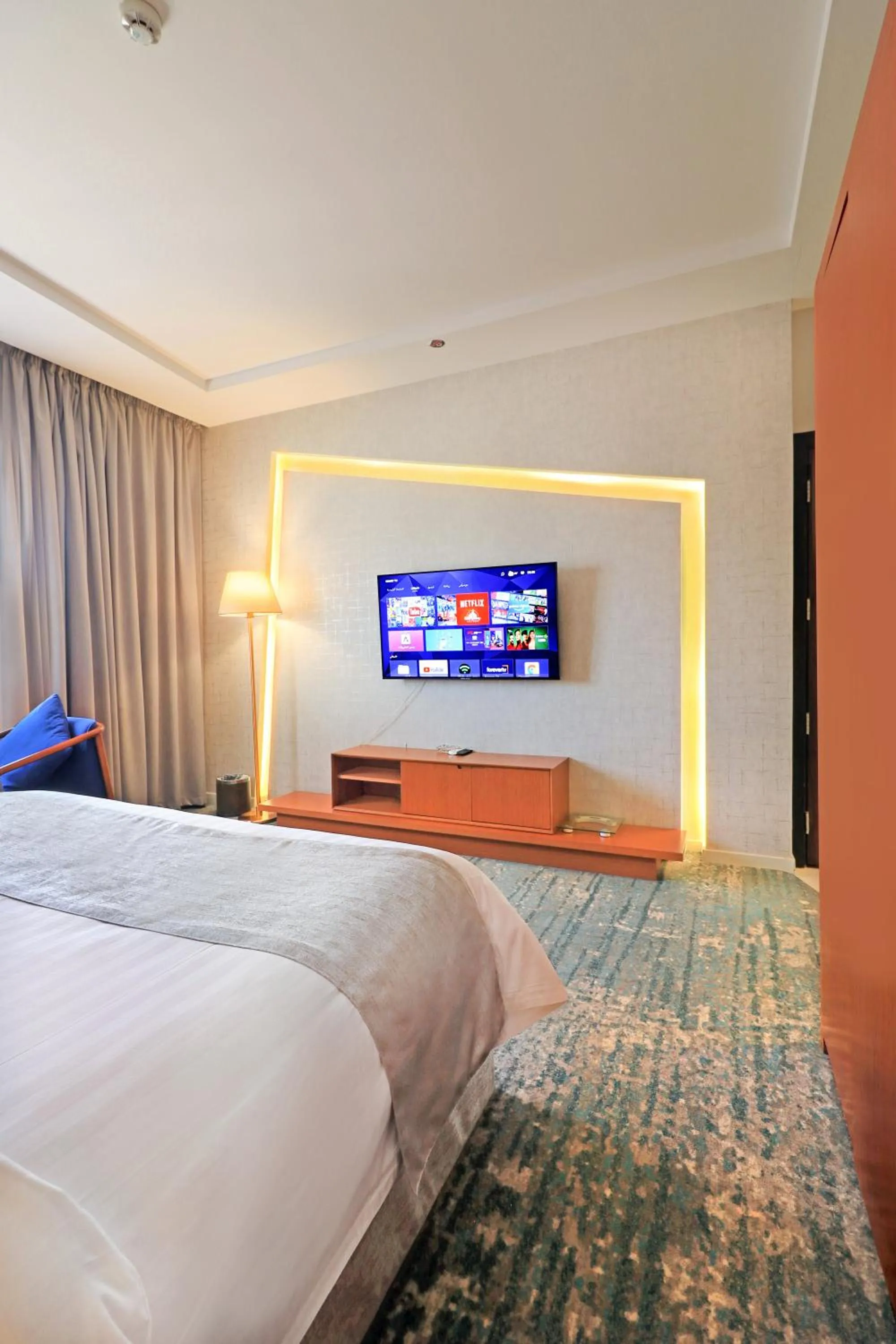 Bed in Skoop Hotel Jeddah