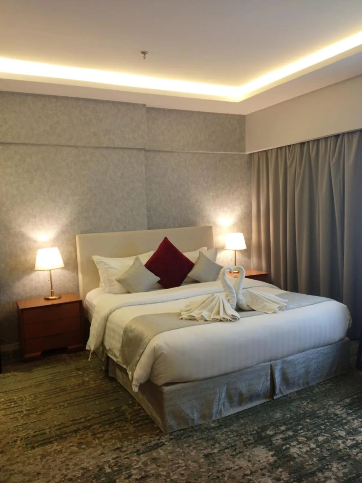 Bed in Skoop Hotel Jeddah