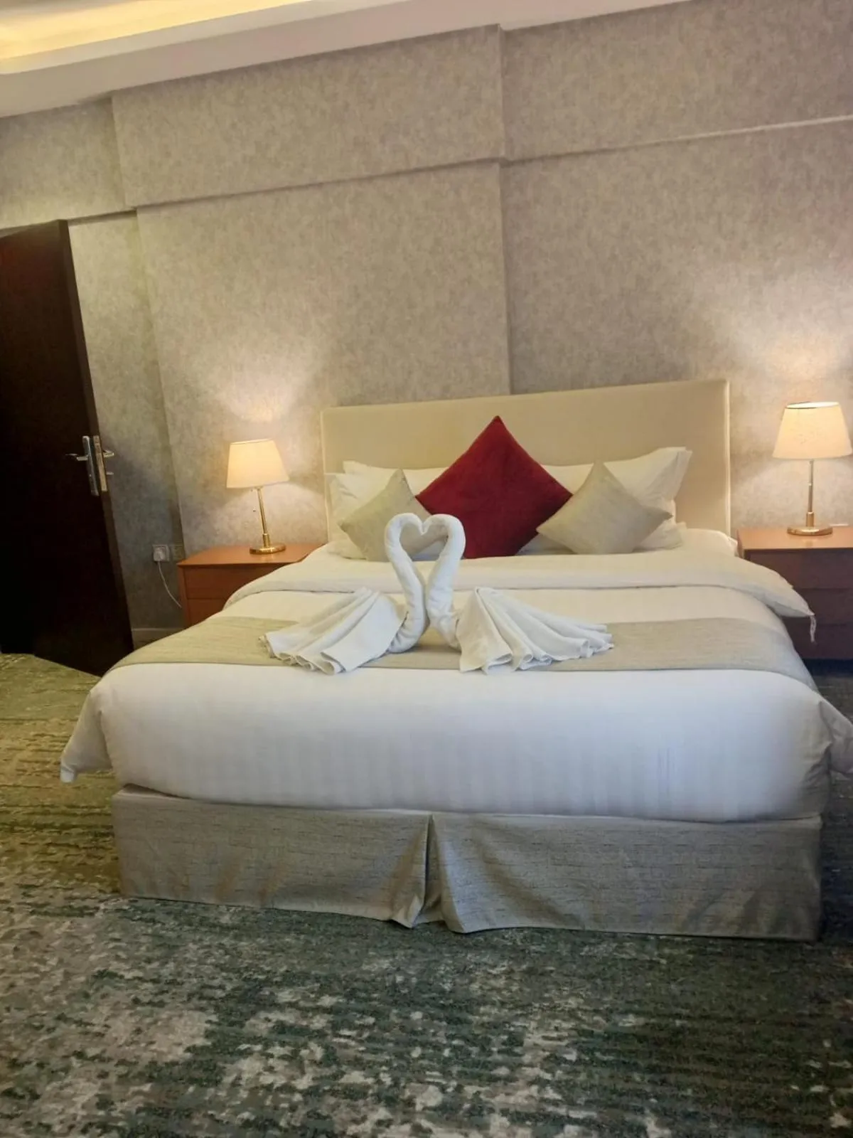 Bed in Skoop Hotel Jeddah