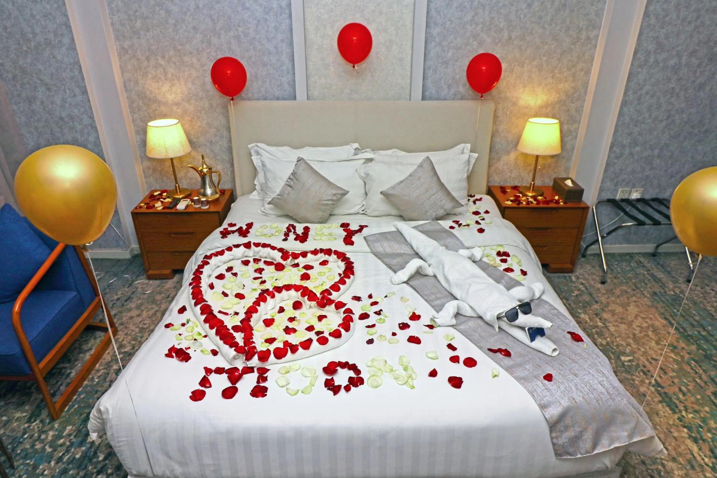 Bed in Skoop Hotel Jeddah