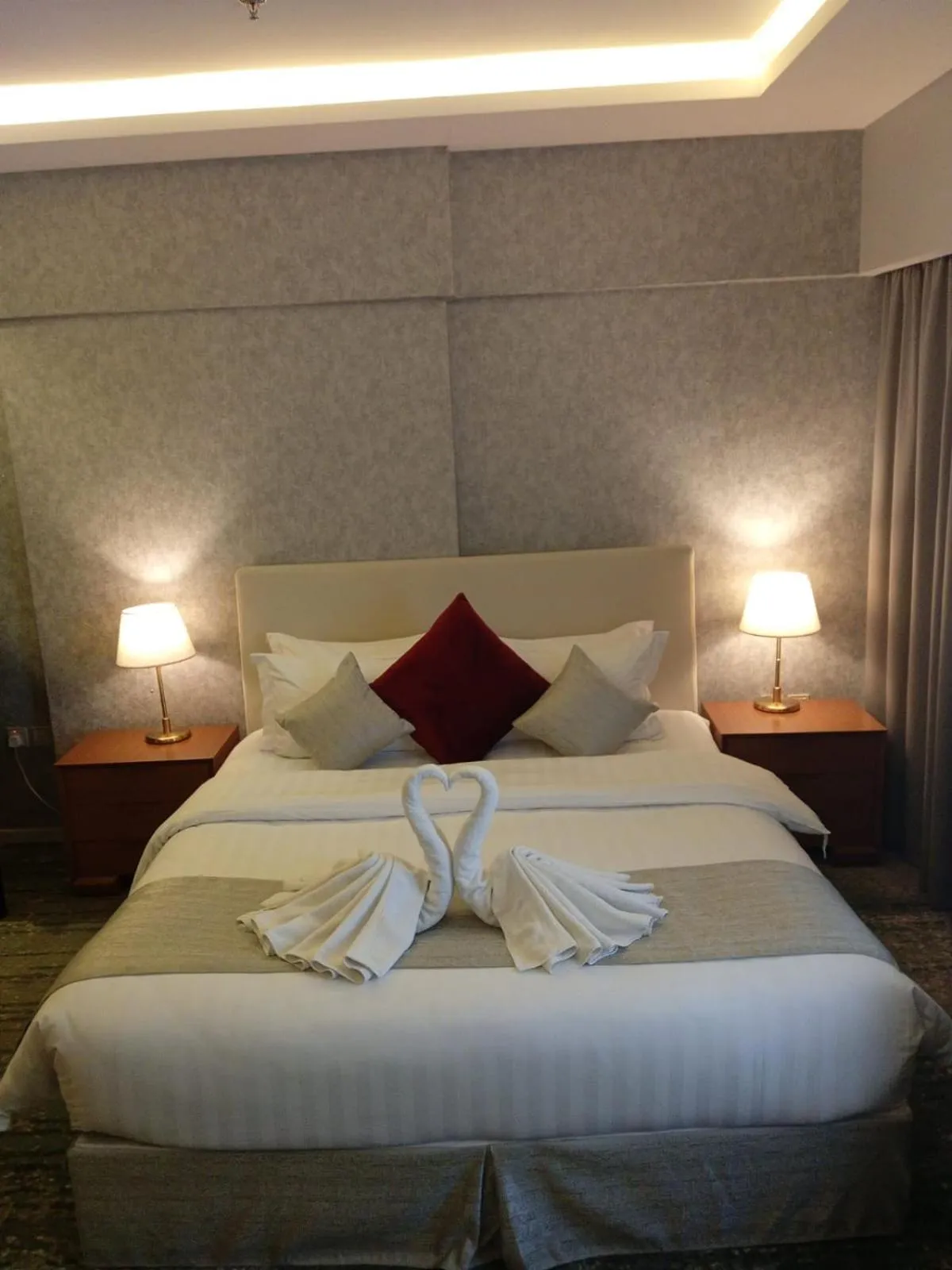 Bed in Skoop Hotel Jeddah