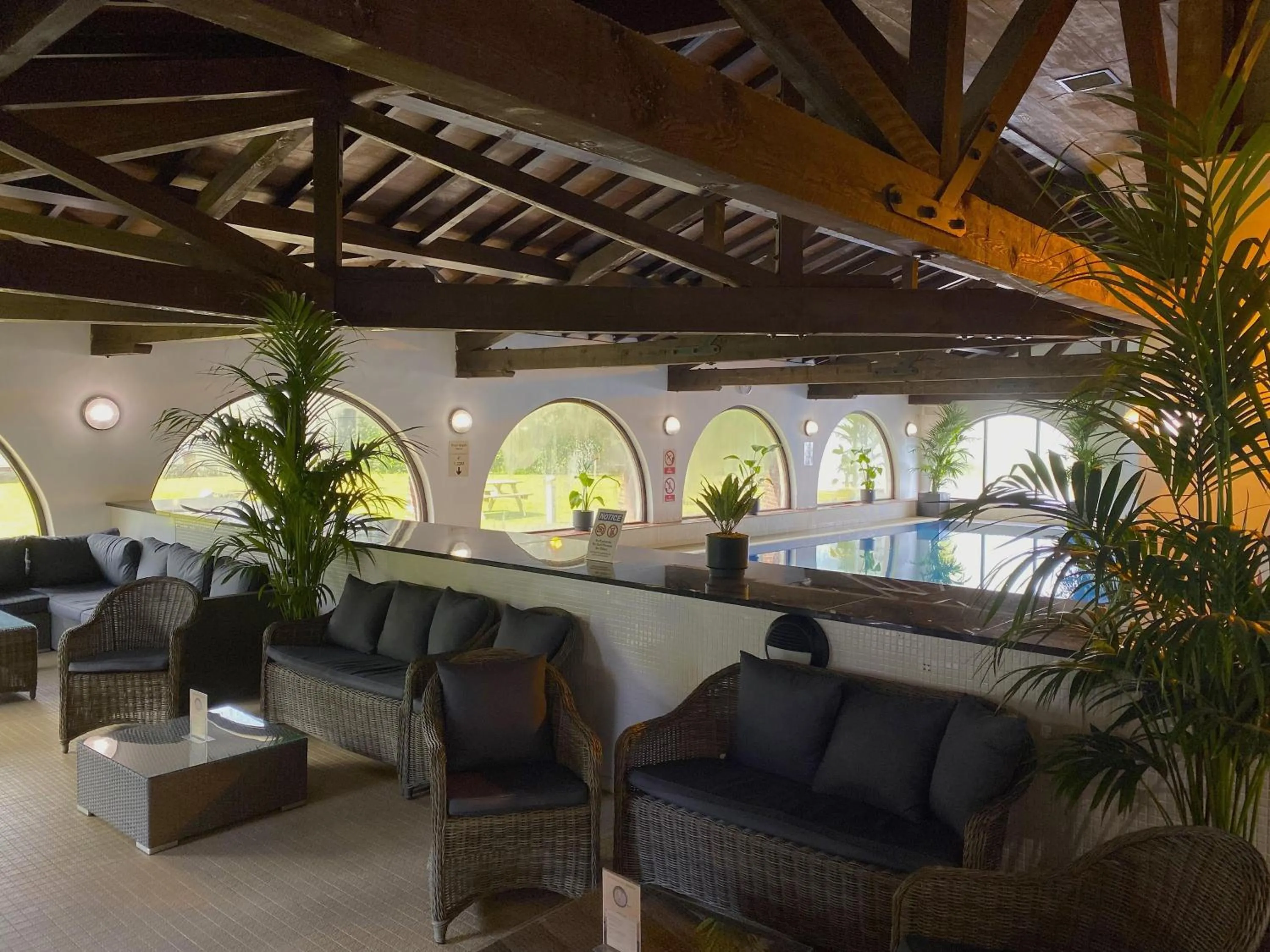 Pool view in Europa Gatwick Hotel & Spa