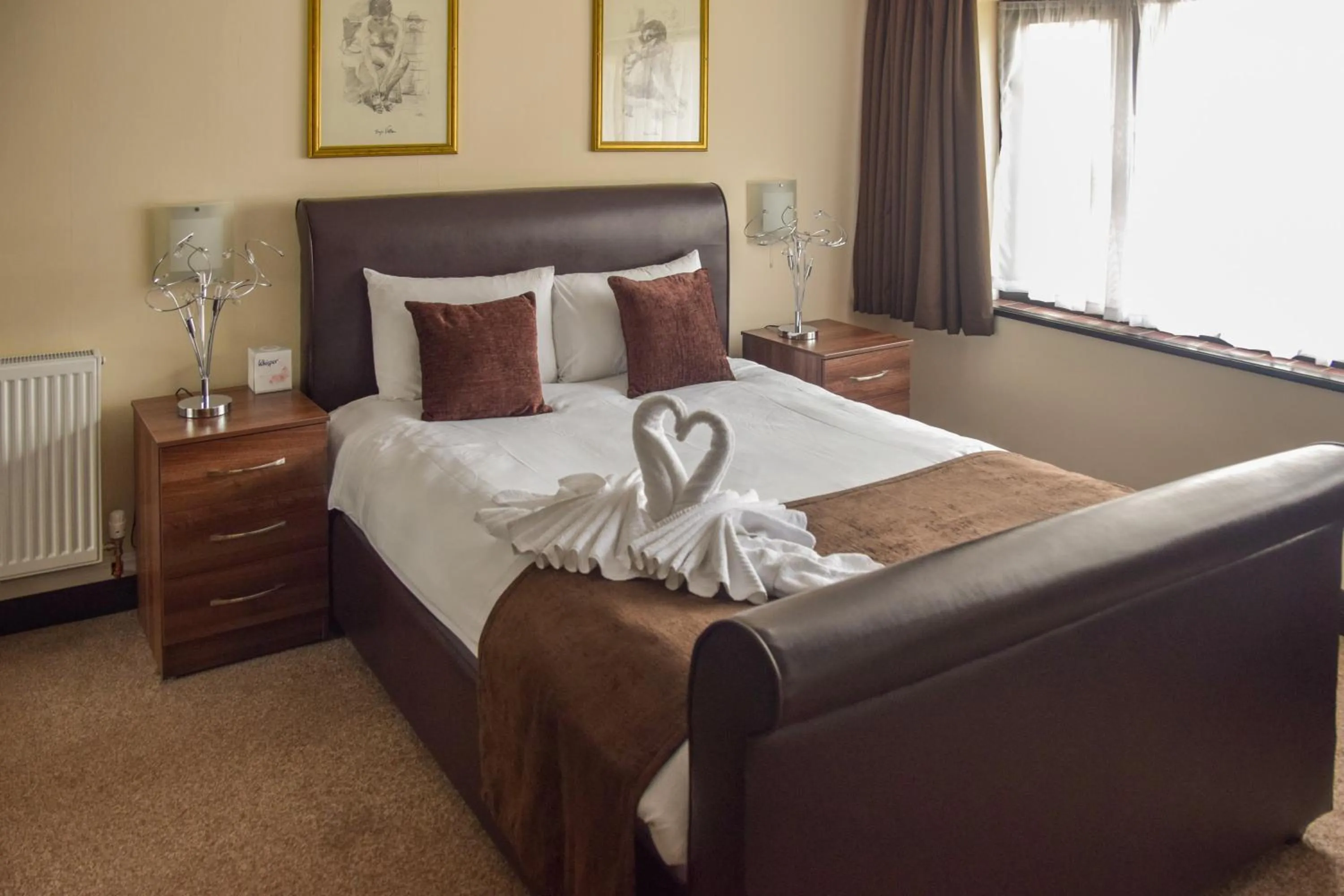 Bed in Europa Gatwick Hotel & Spa