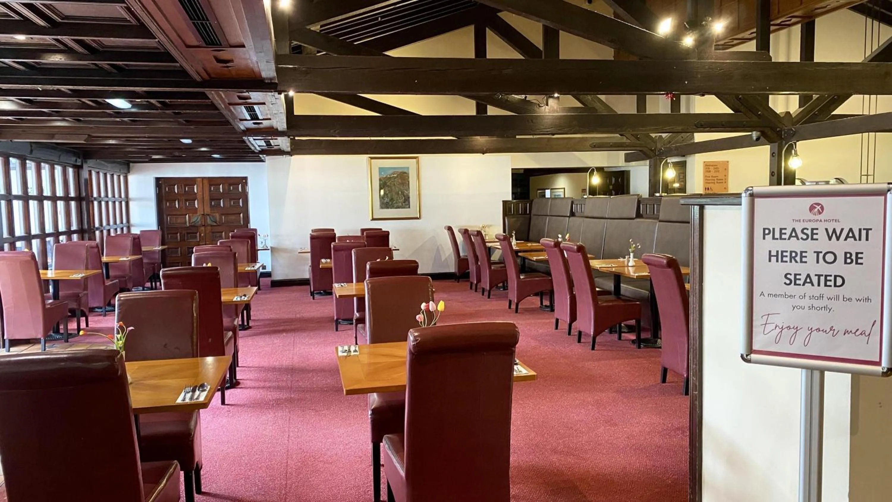 Restaurant/places to eat in Europa Gatwick Hotel & Spa