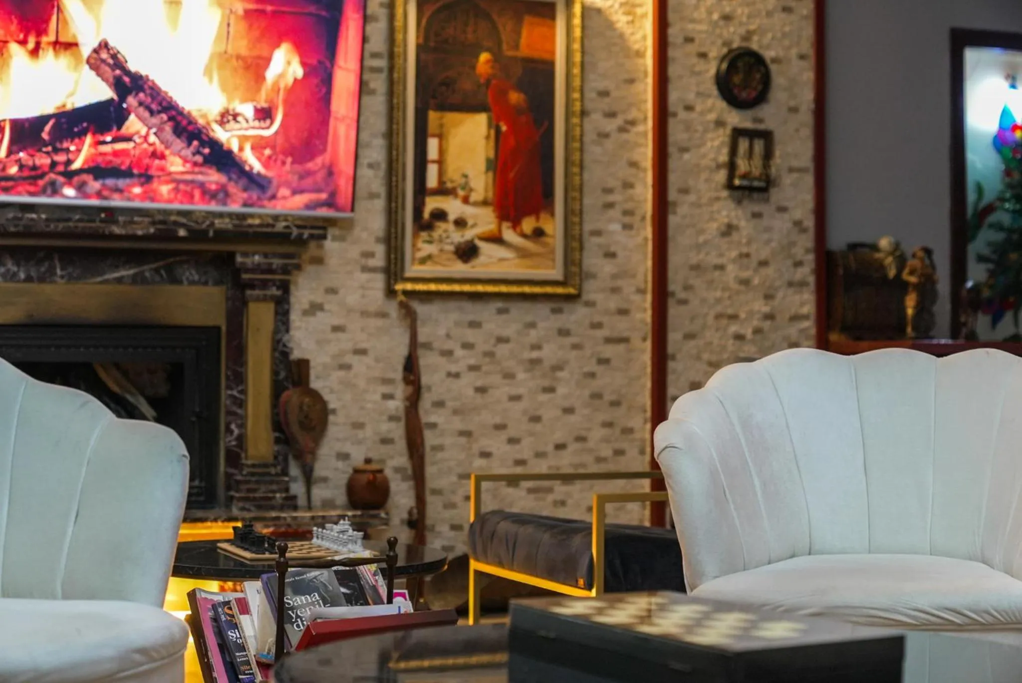 Lobby or reception in BUTTERFLY BOUTIQUE HOTEL AĞVA