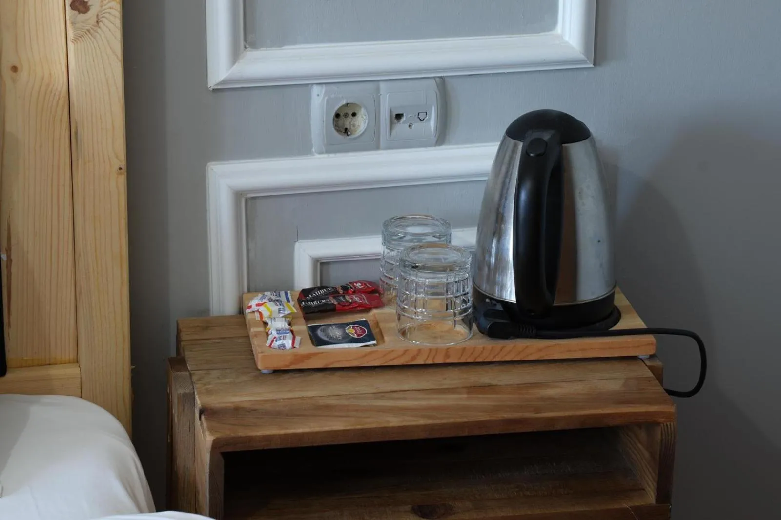 Bed in BUTTERFLY BOUTIQUE HOTEL AĞVA