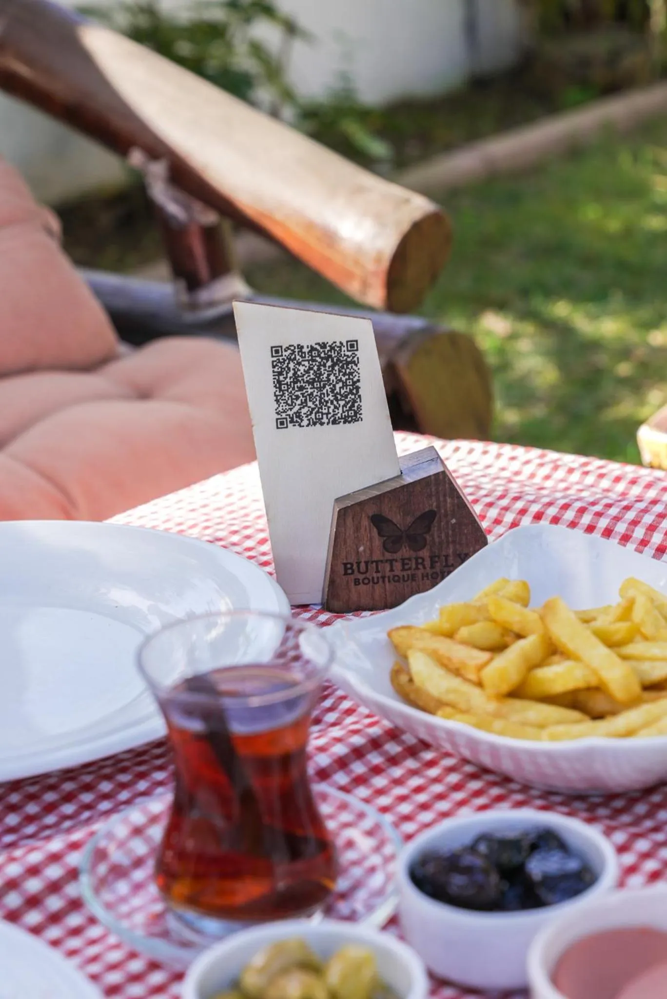 Garden view in BUTTERFLY BOUTIQUE HOTEL AĞVA