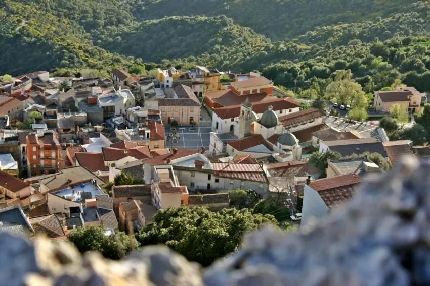 Bird's eye view in B&B Sa Clarera
