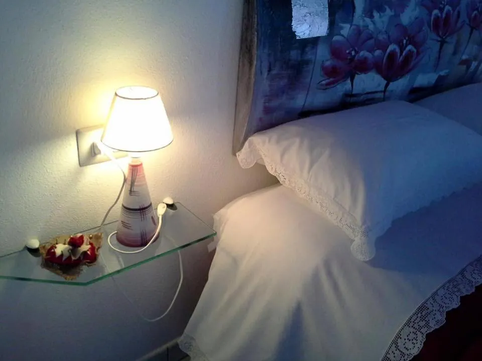 Bed in B&B Sa Clarera