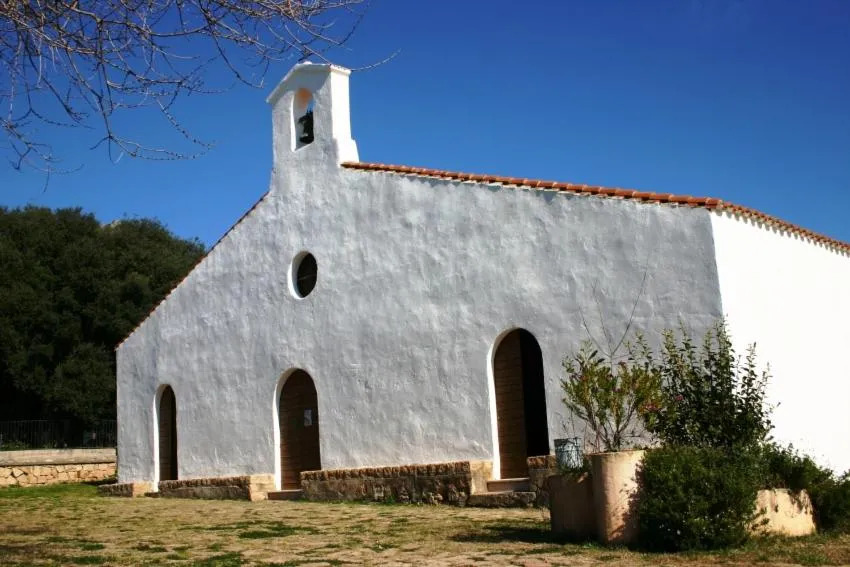 Landmark view in B&B Sa Clarera