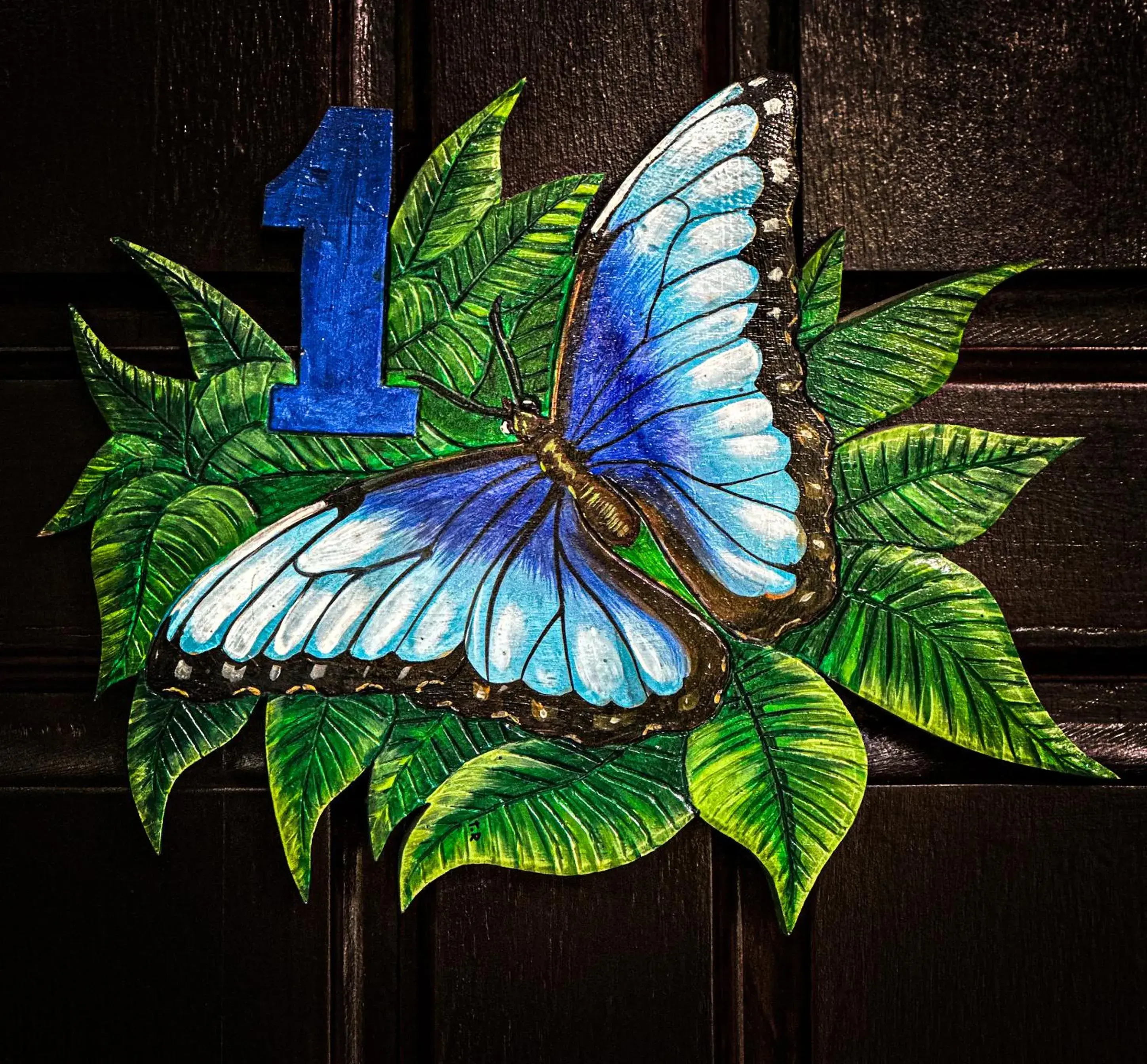 Decorative detail in Cabinas Tropicales Decorative detail in Cabinas Tropicales