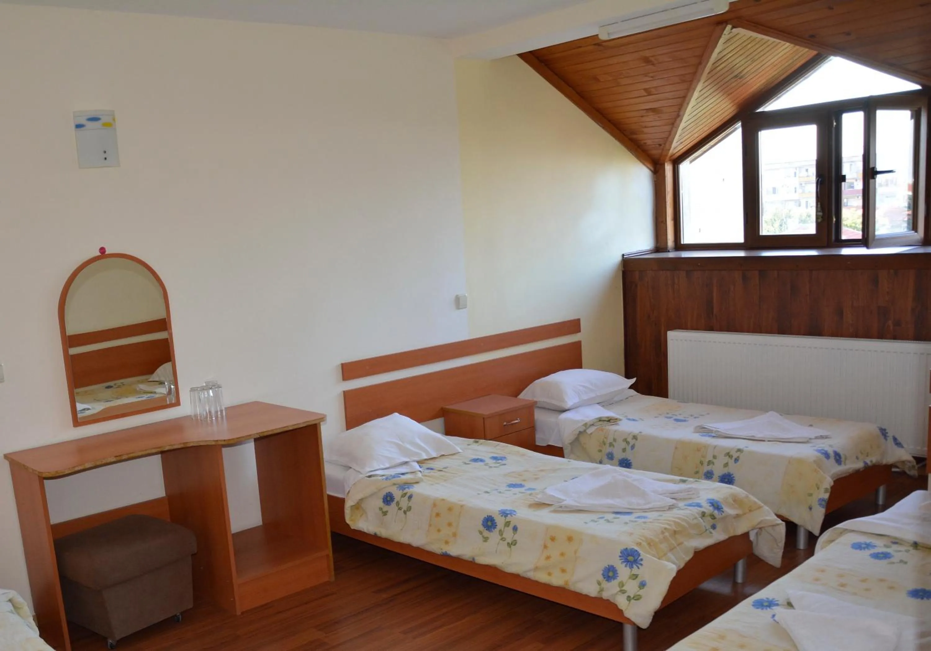 Bed in Hotel Wesso