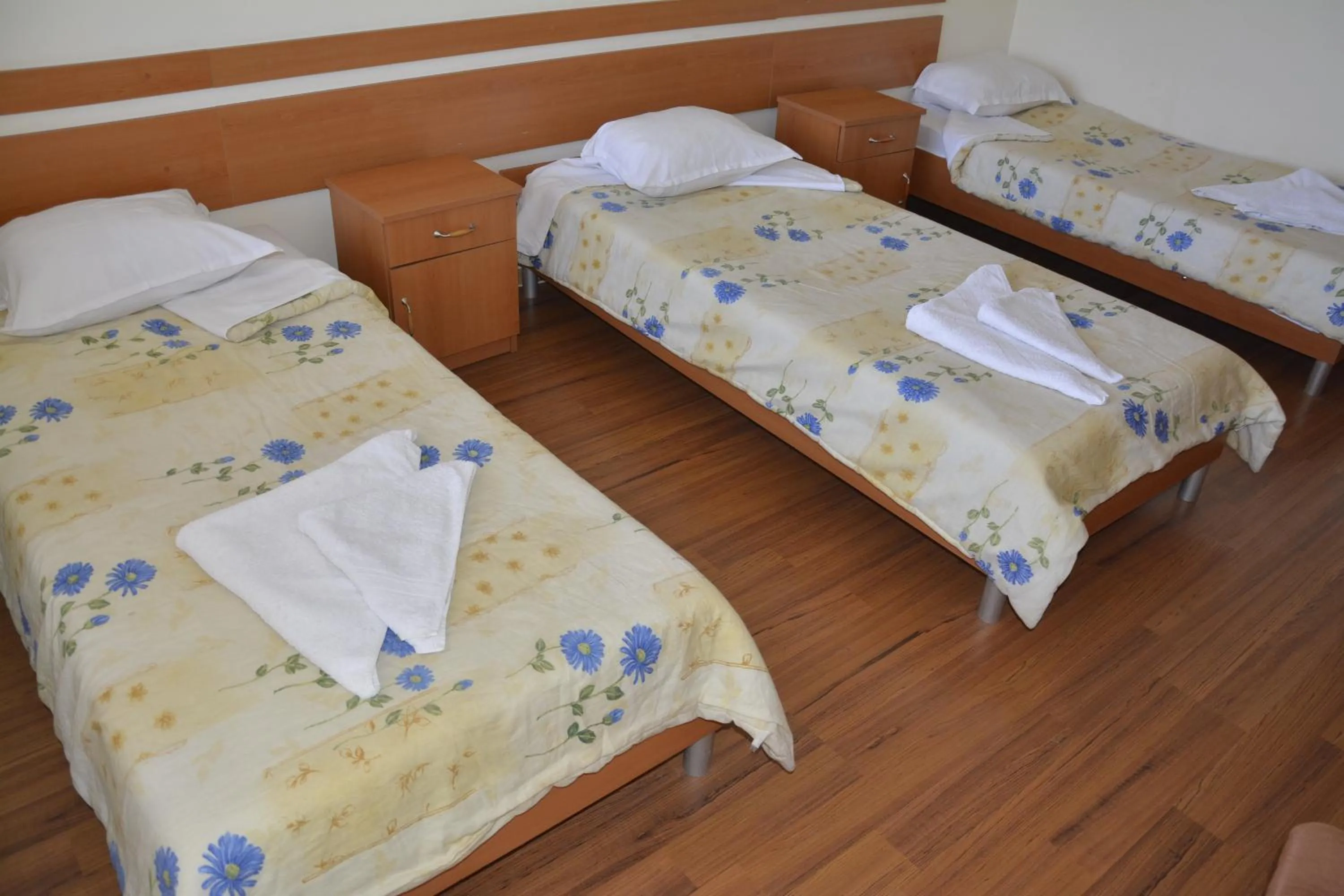 Bed in Hotel Wesso