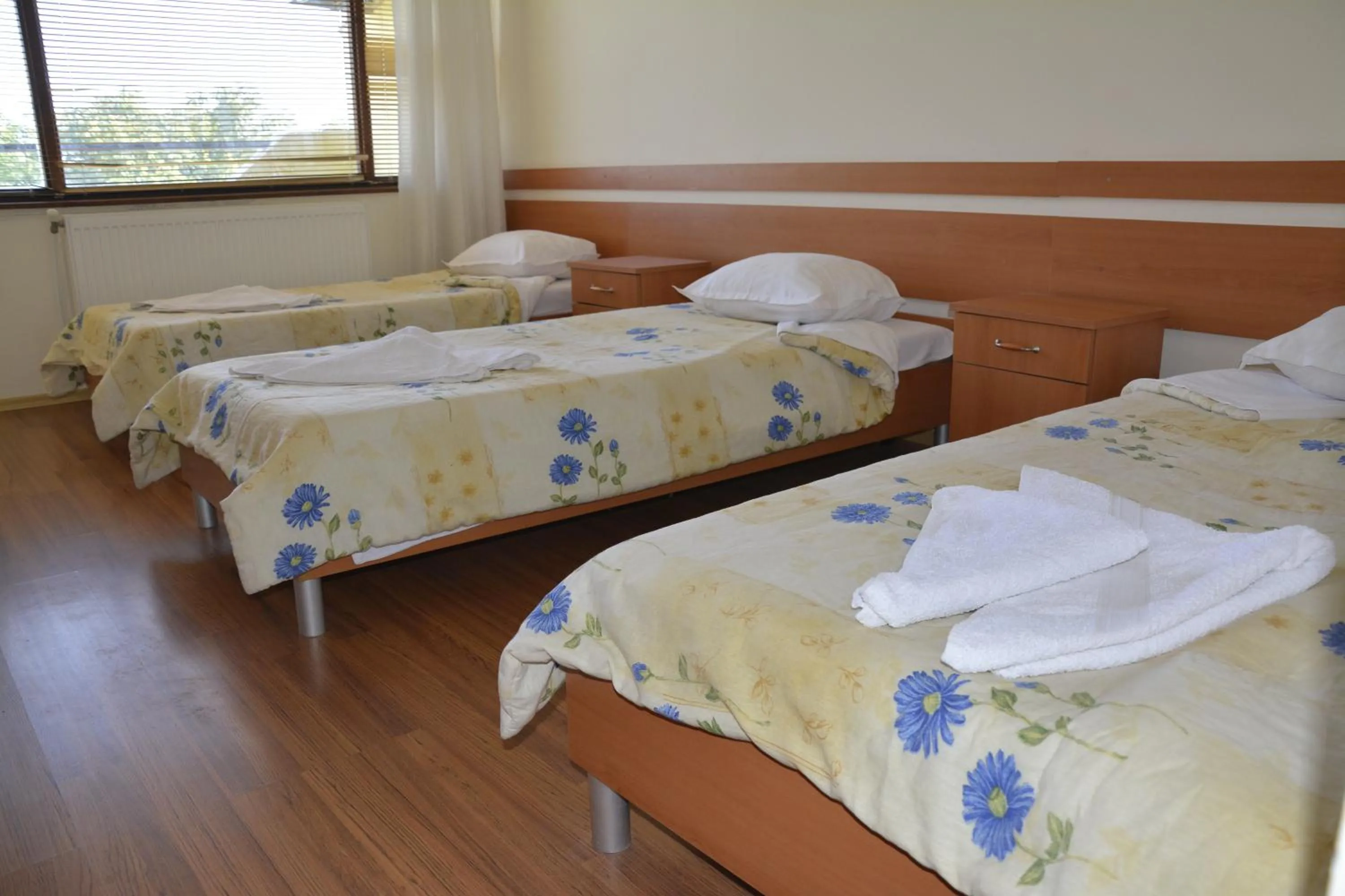 Bed in Hotel Wesso