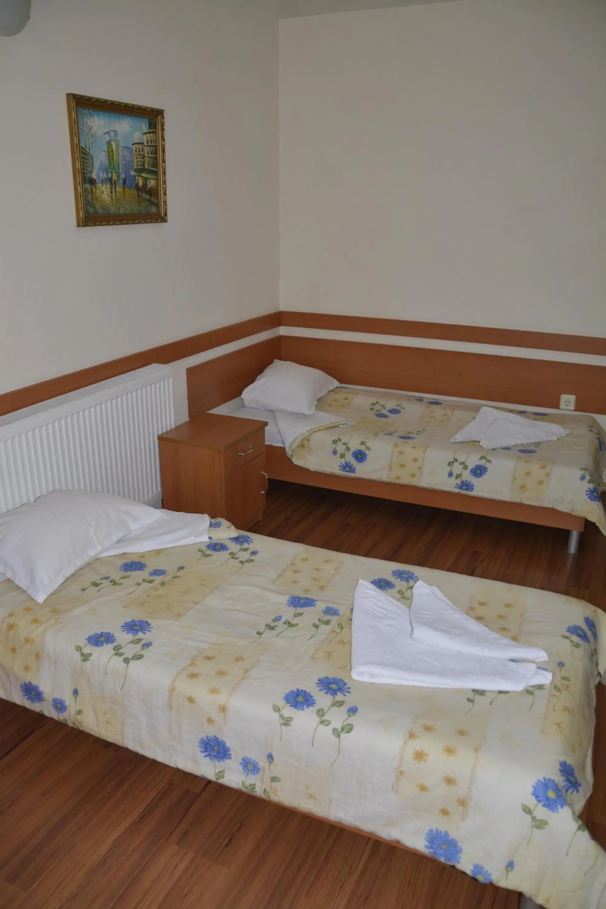 Bed in Hotel Wesso
