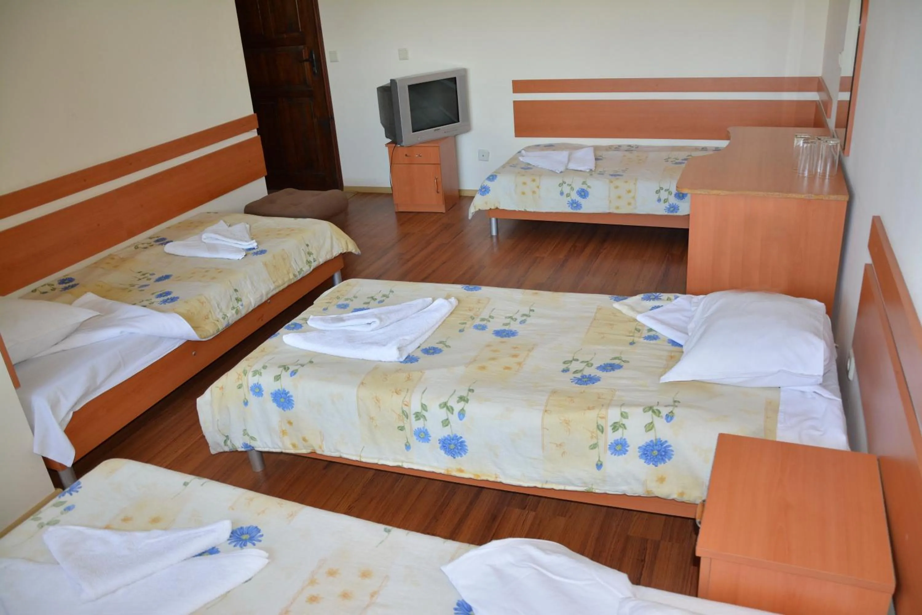 Bed in Hotel Wesso