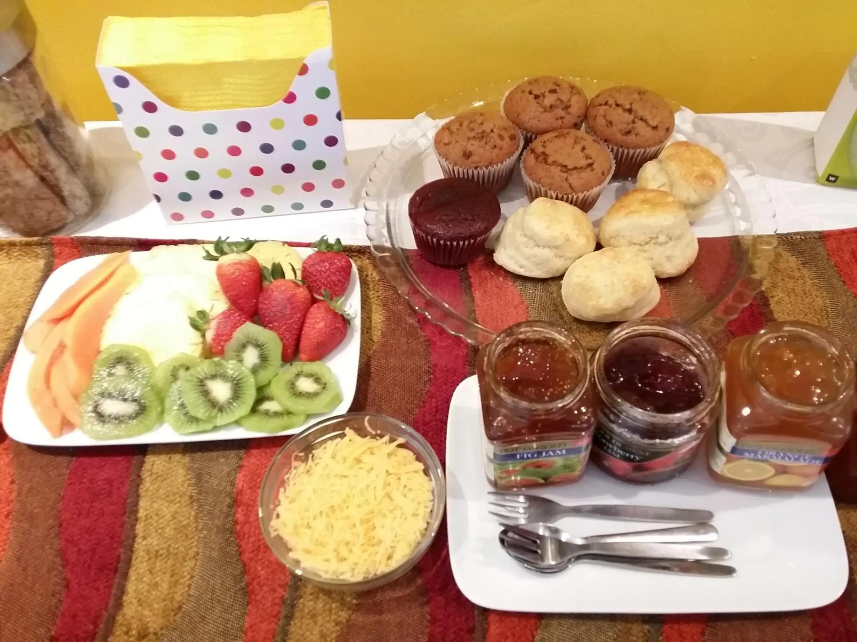 Food in Alicia's B&B Food in Alicia's B&B