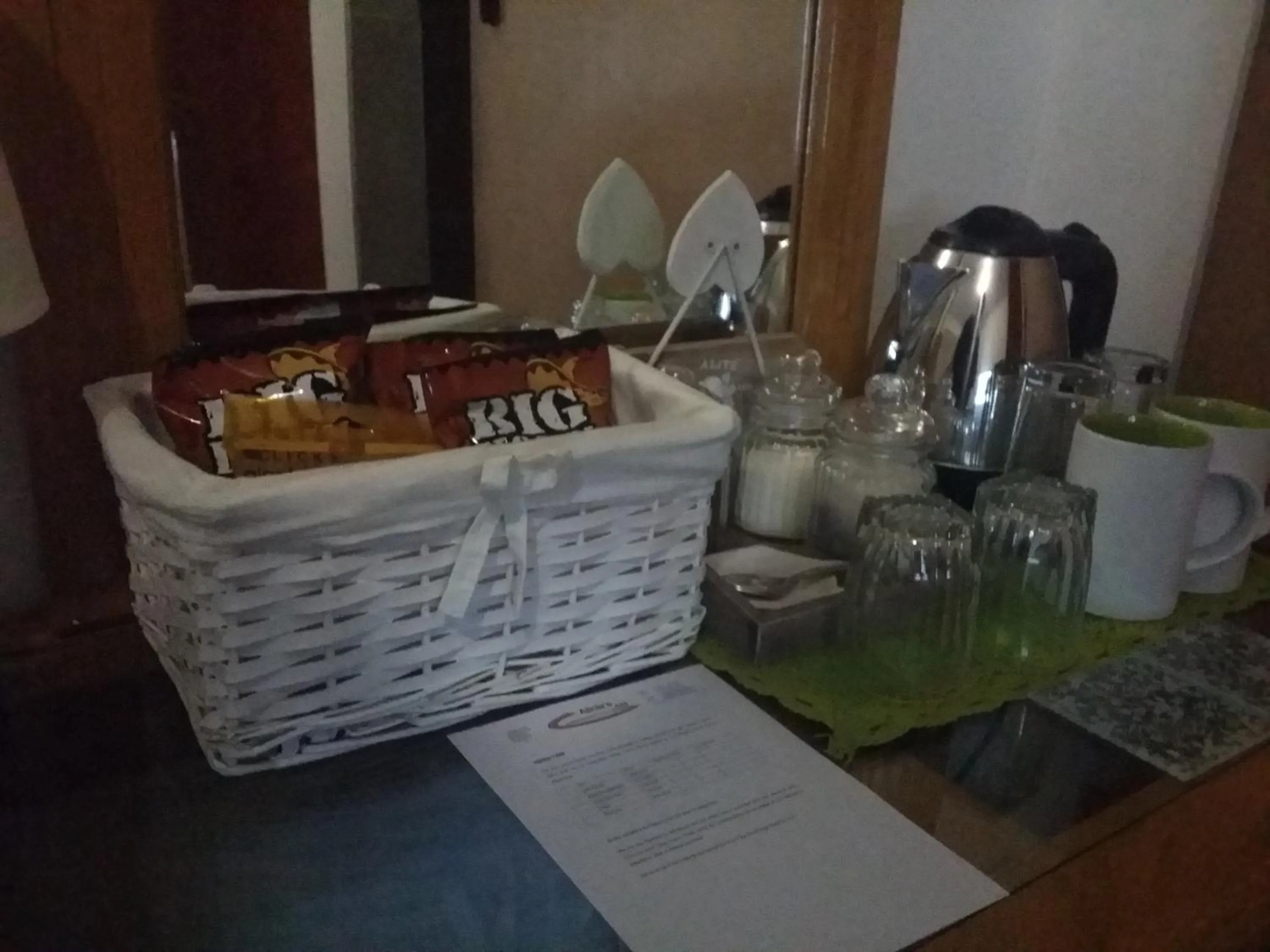 Coffee/tea facilities in Alicia's B&B