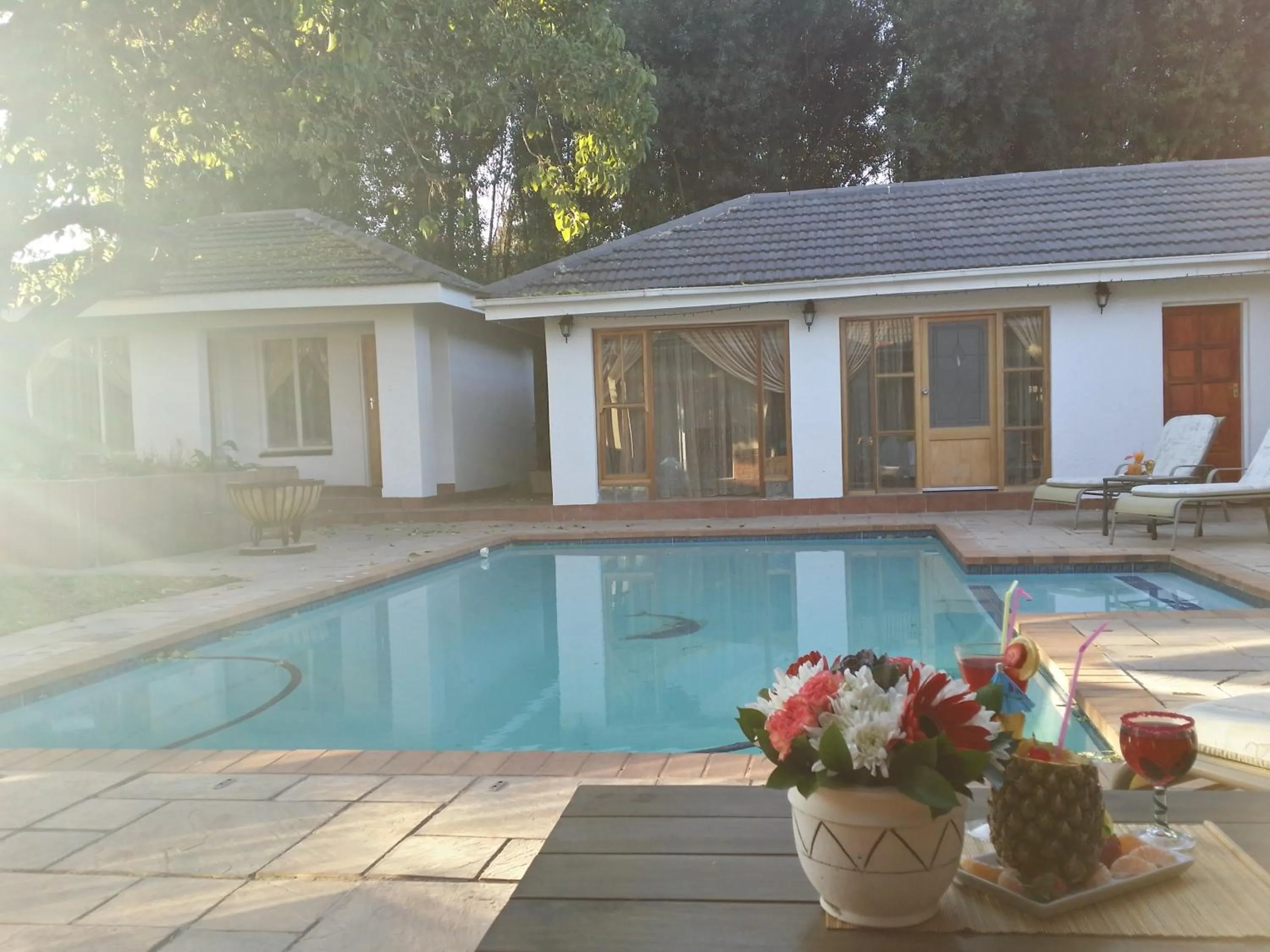 Swimming pool in Alicia's B&B