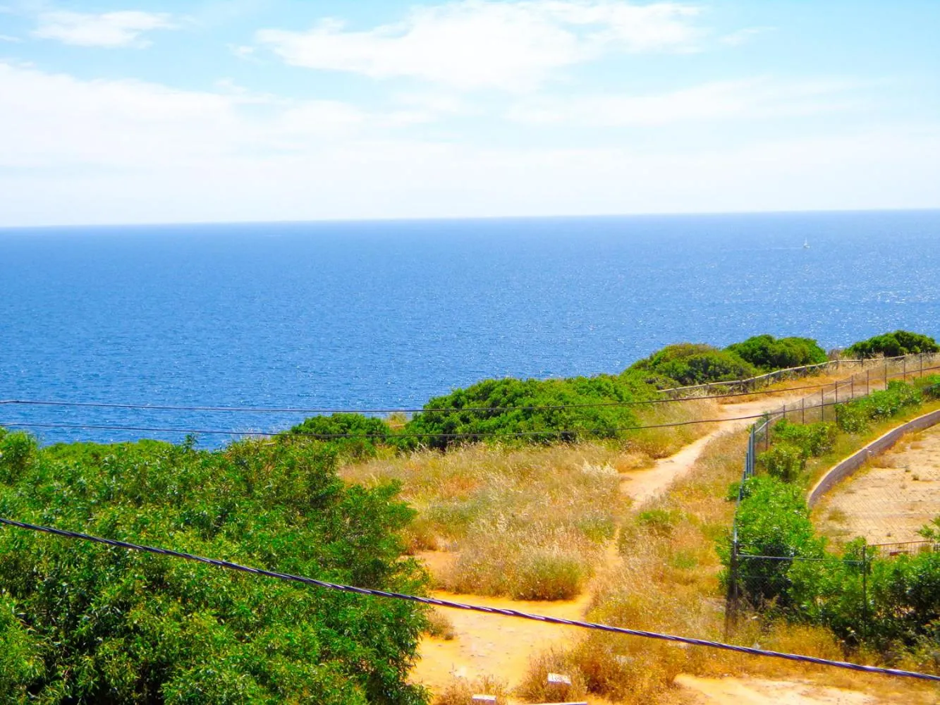 Natural landscape in Algarpraia