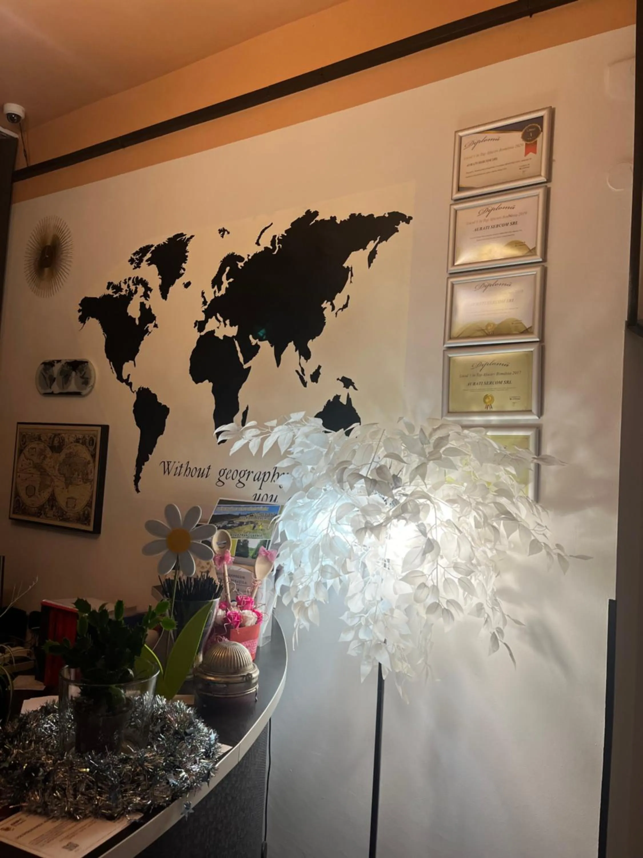 Certificate/Award in Prince Hotel