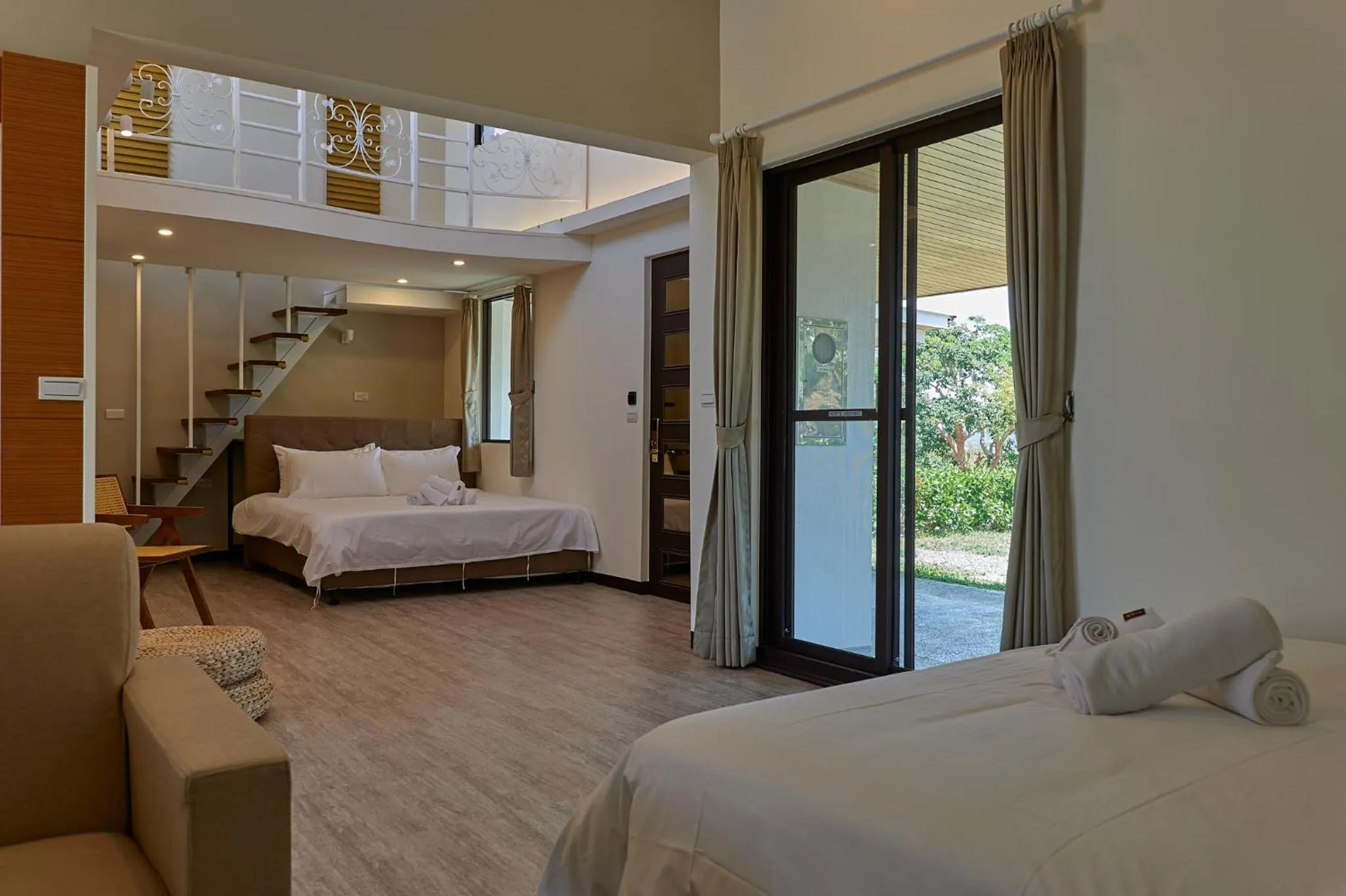 Bed in Cliff Villa