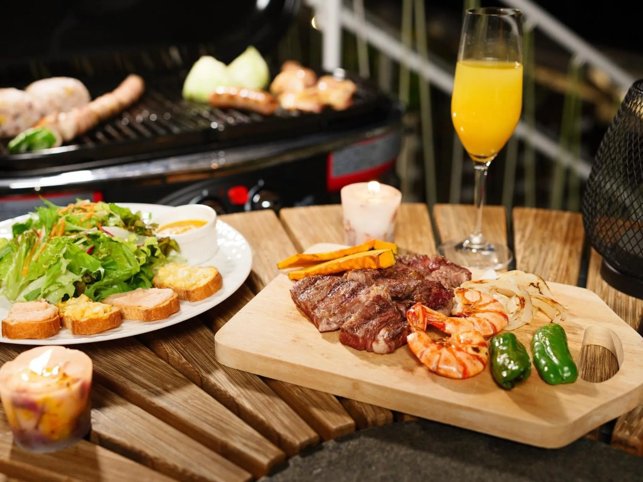 Food and drinks in そらすな Beach Side Resort Hotel