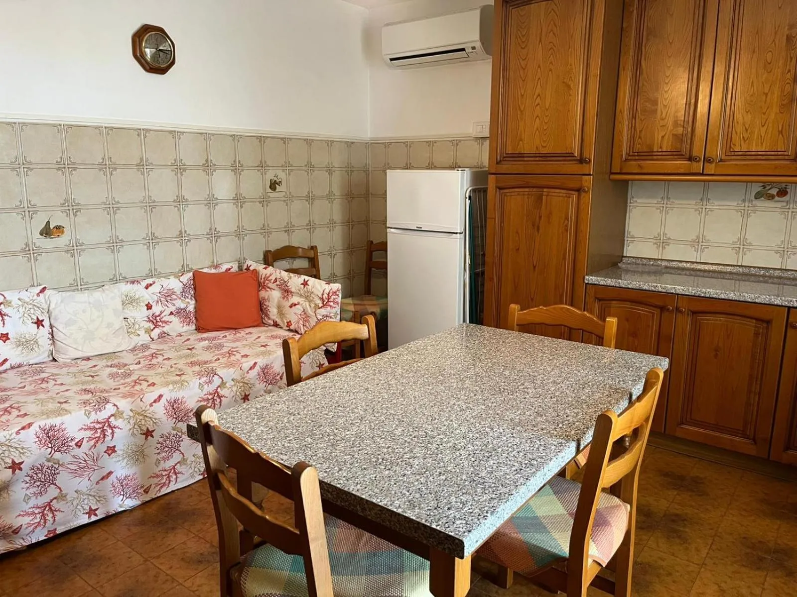 Kitchen or kitchenette in Agriturismo La Carlina