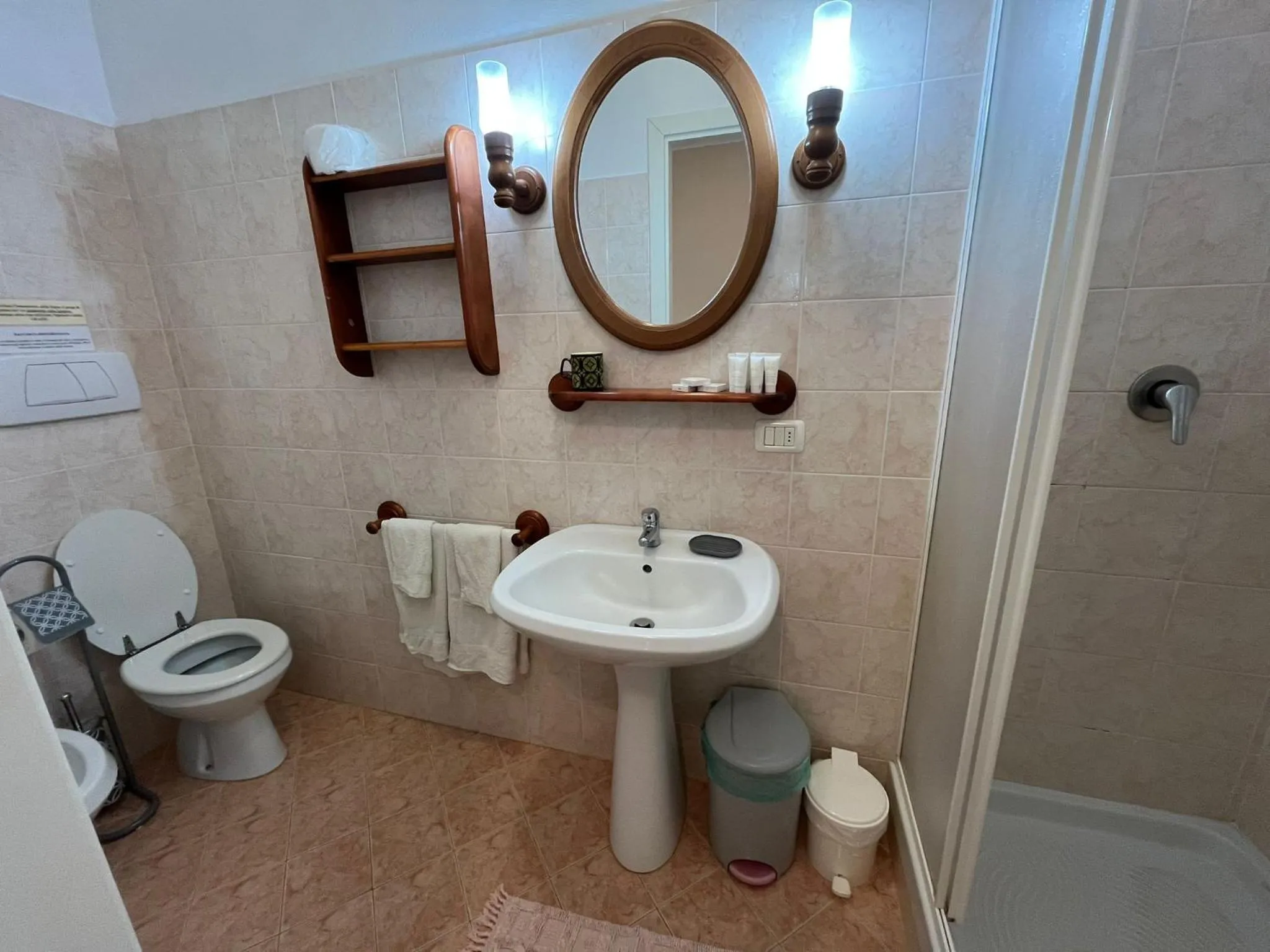 Bathroom in Agriturismo La Carlina
