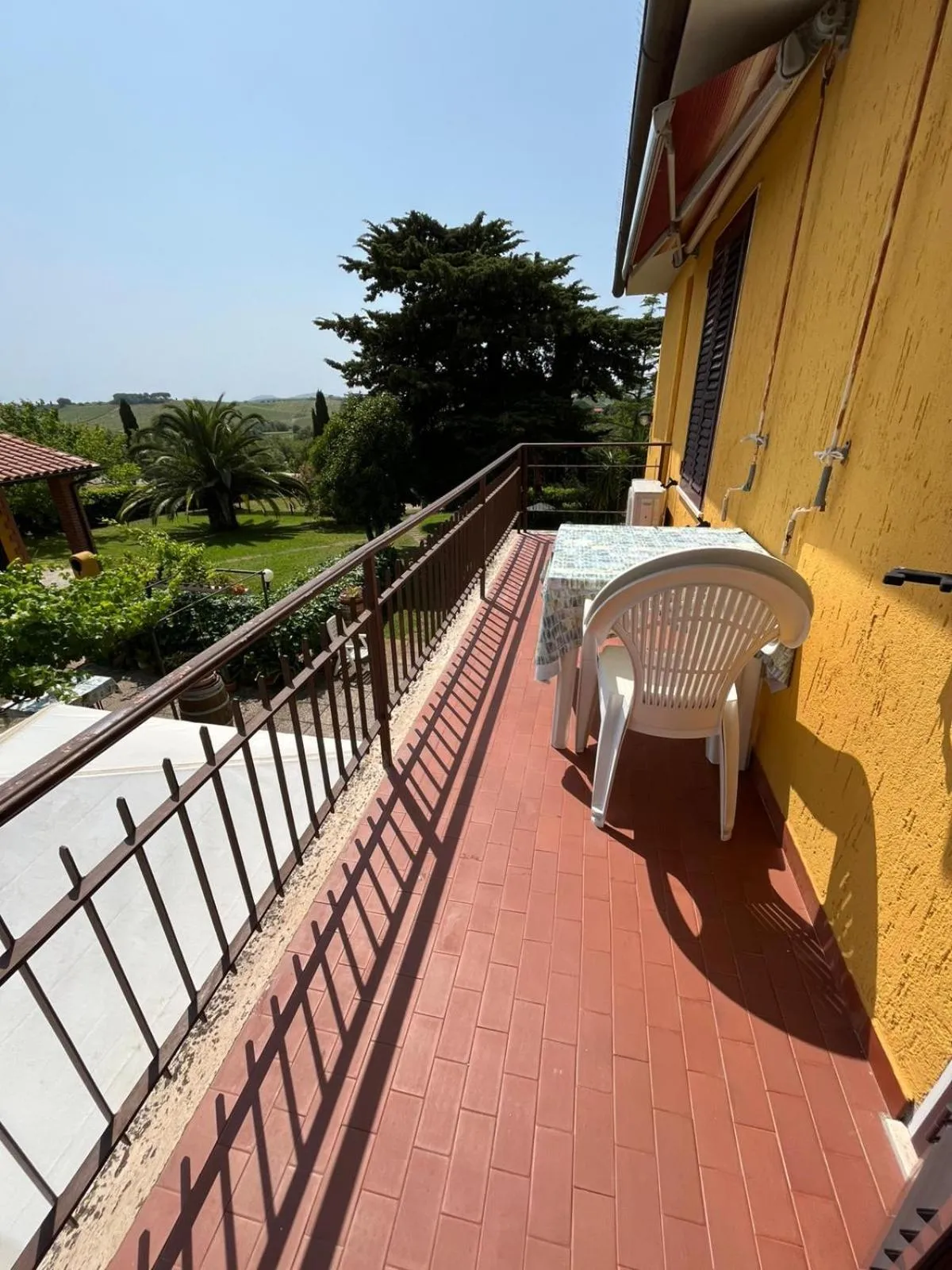 Balcony/Terrace in Agriturismo La Carlina