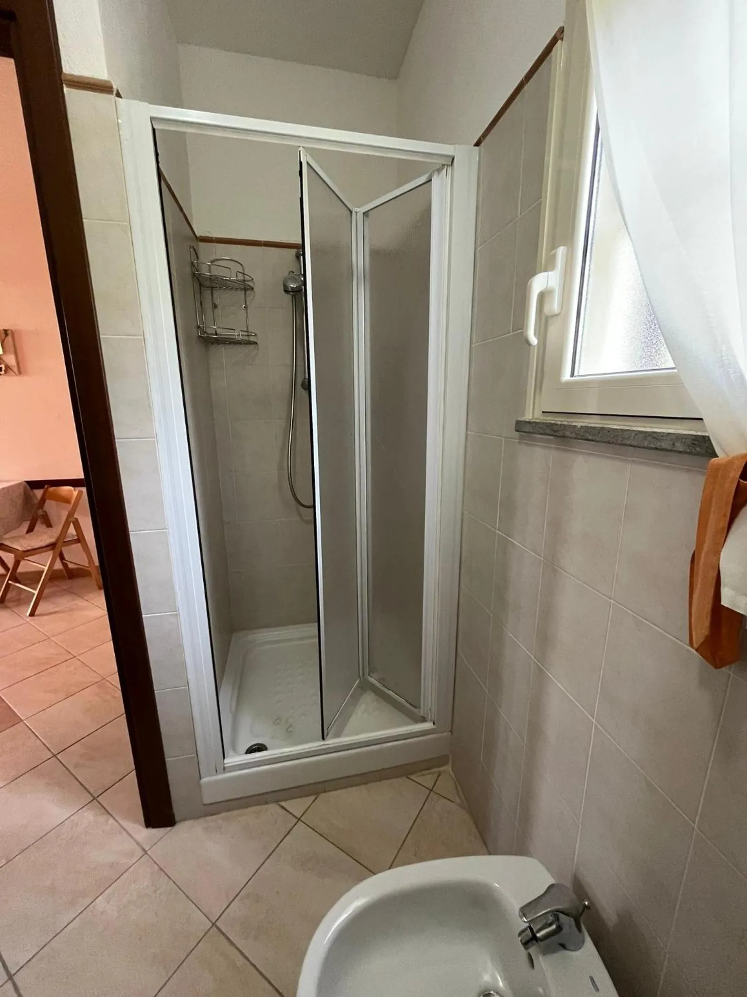Shower in Agriturismo La Carlina