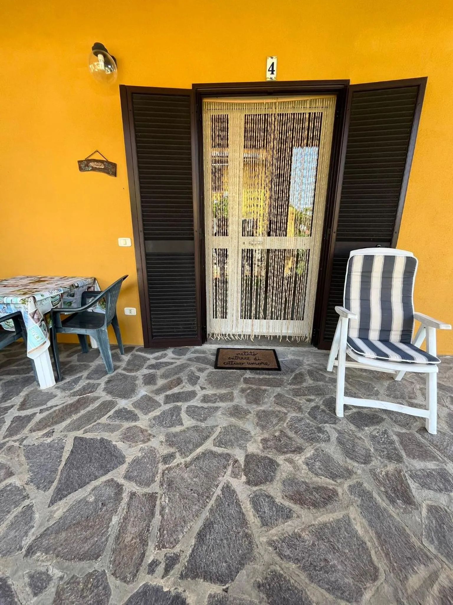Patio in Agriturismo La Carlina