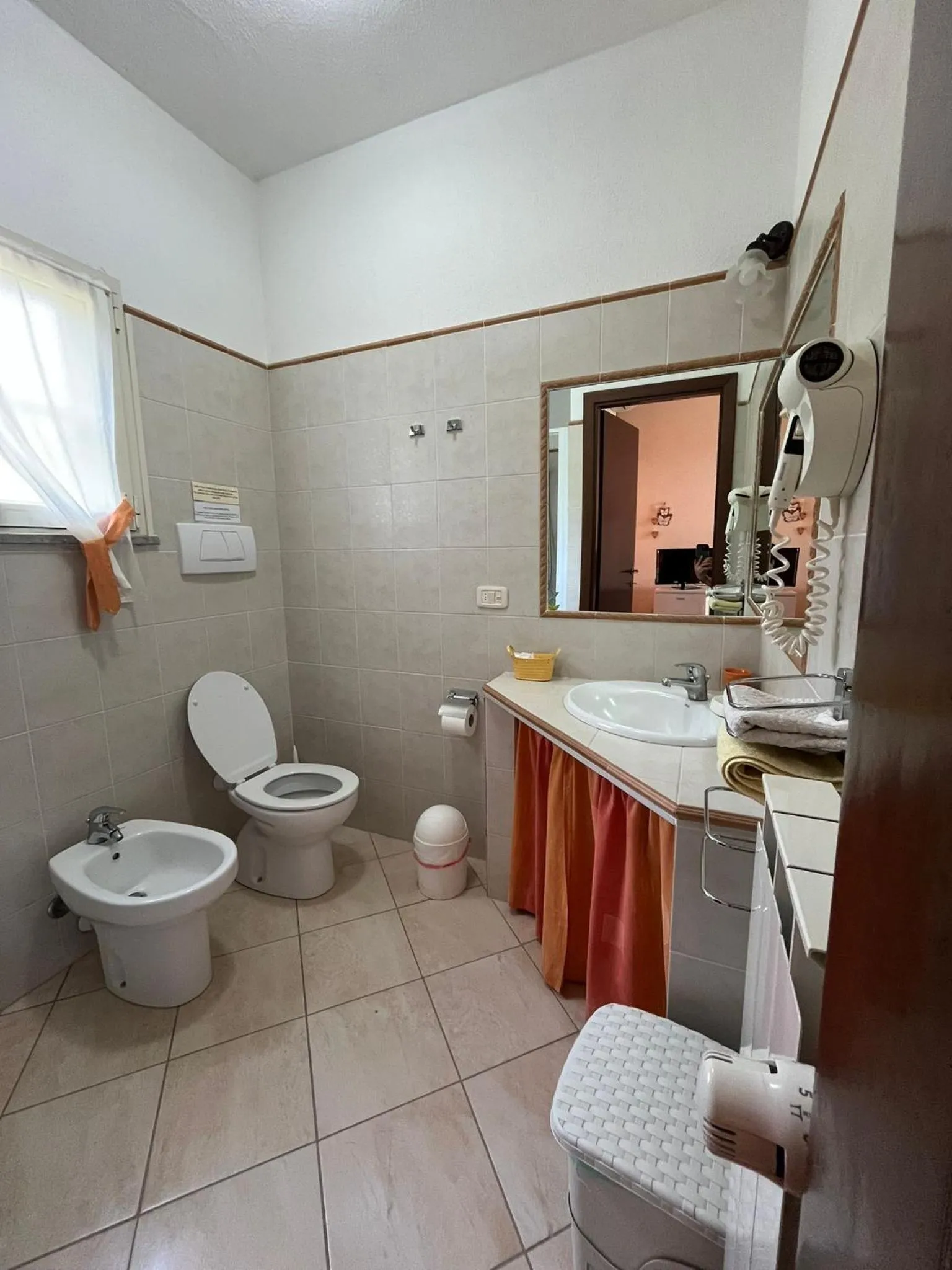 Bathroom in Agriturismo La Carlina