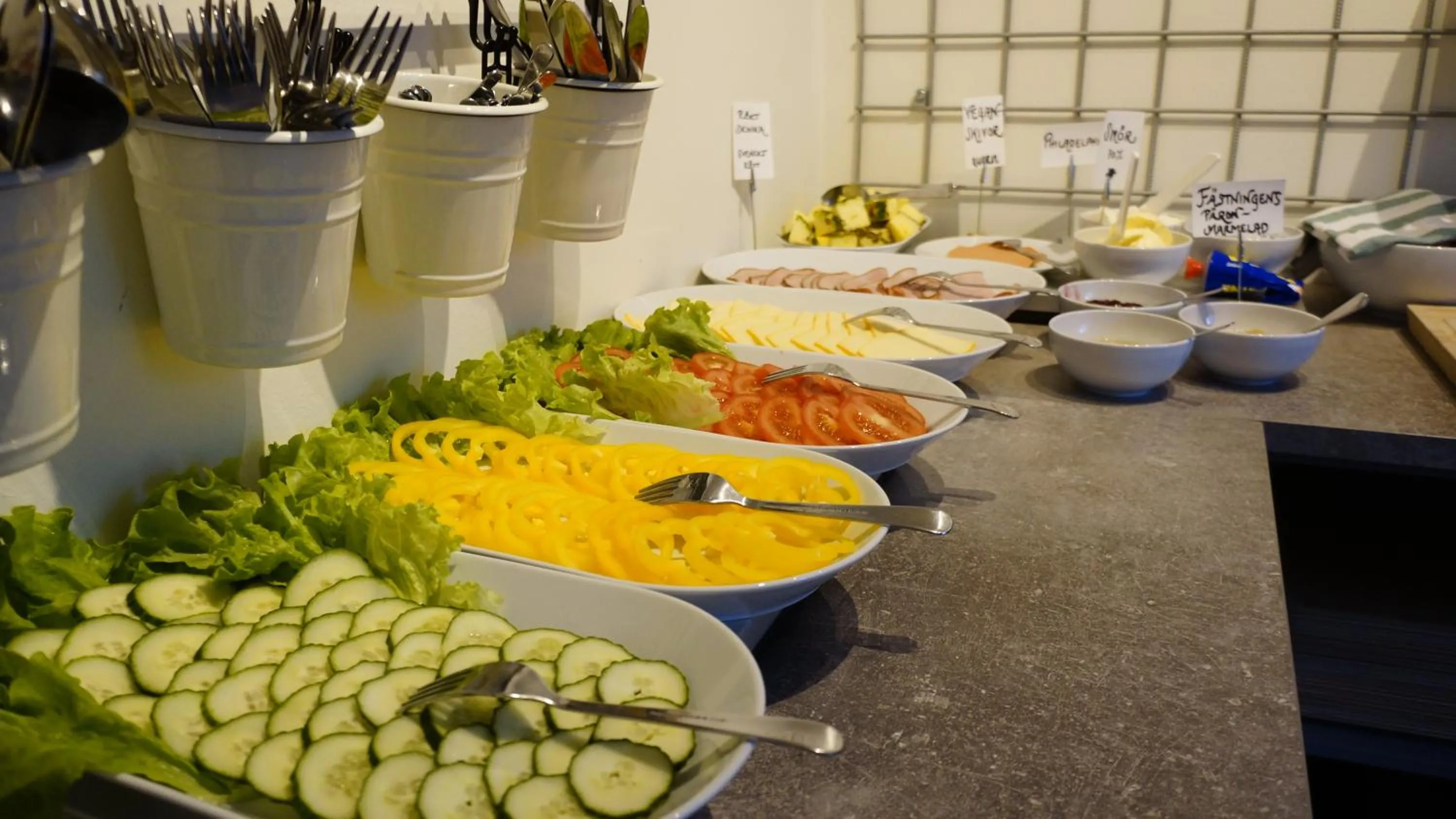 Buffet breakfast in Fästningens