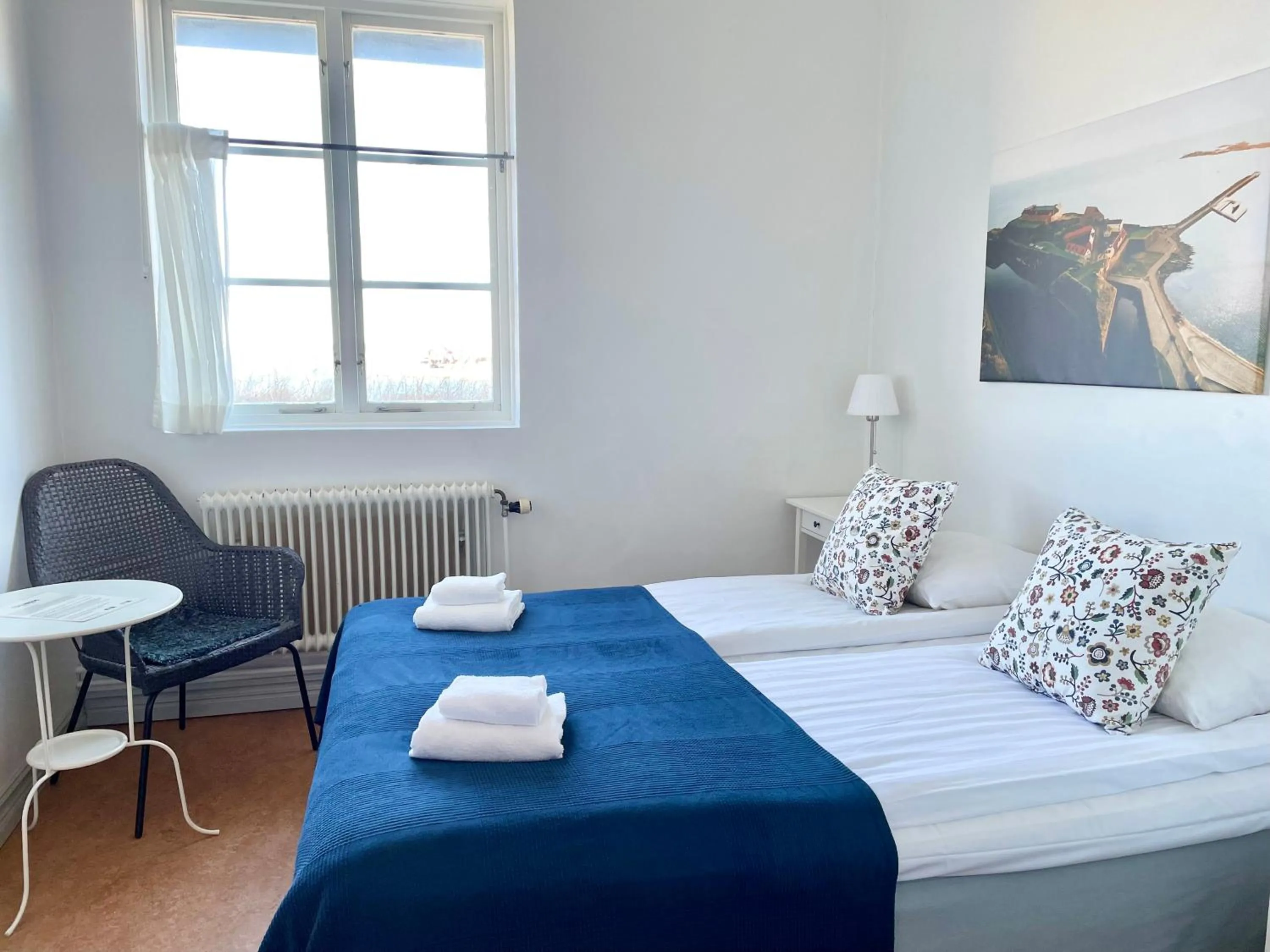 Sea view, Bed in Fästningens