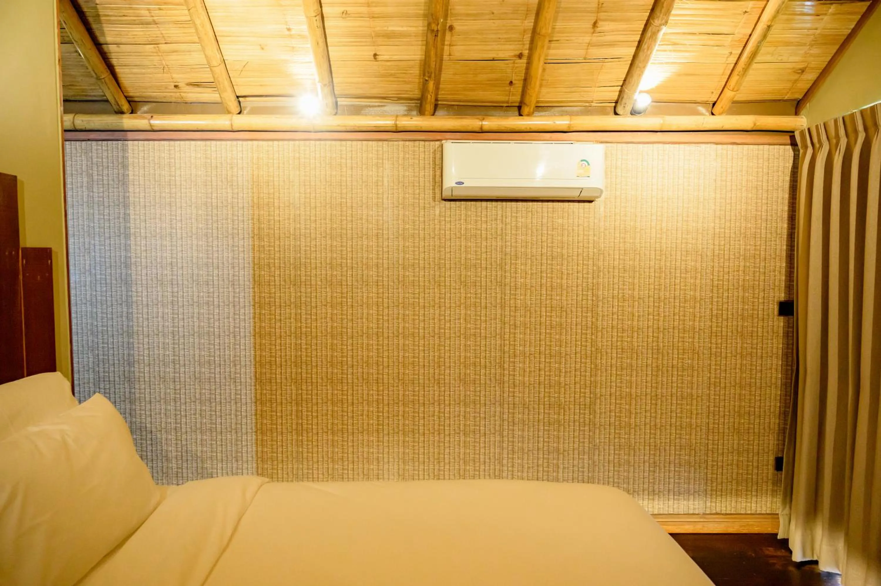 Bed in Earth Elements Eco Resort