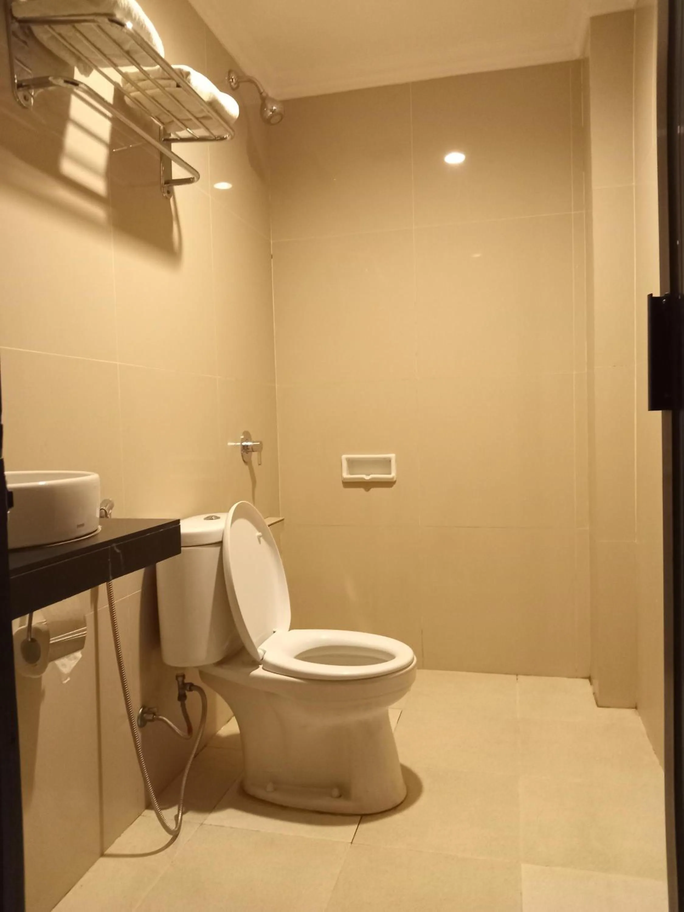 Shower in Violand Garden Hotel Samarinda