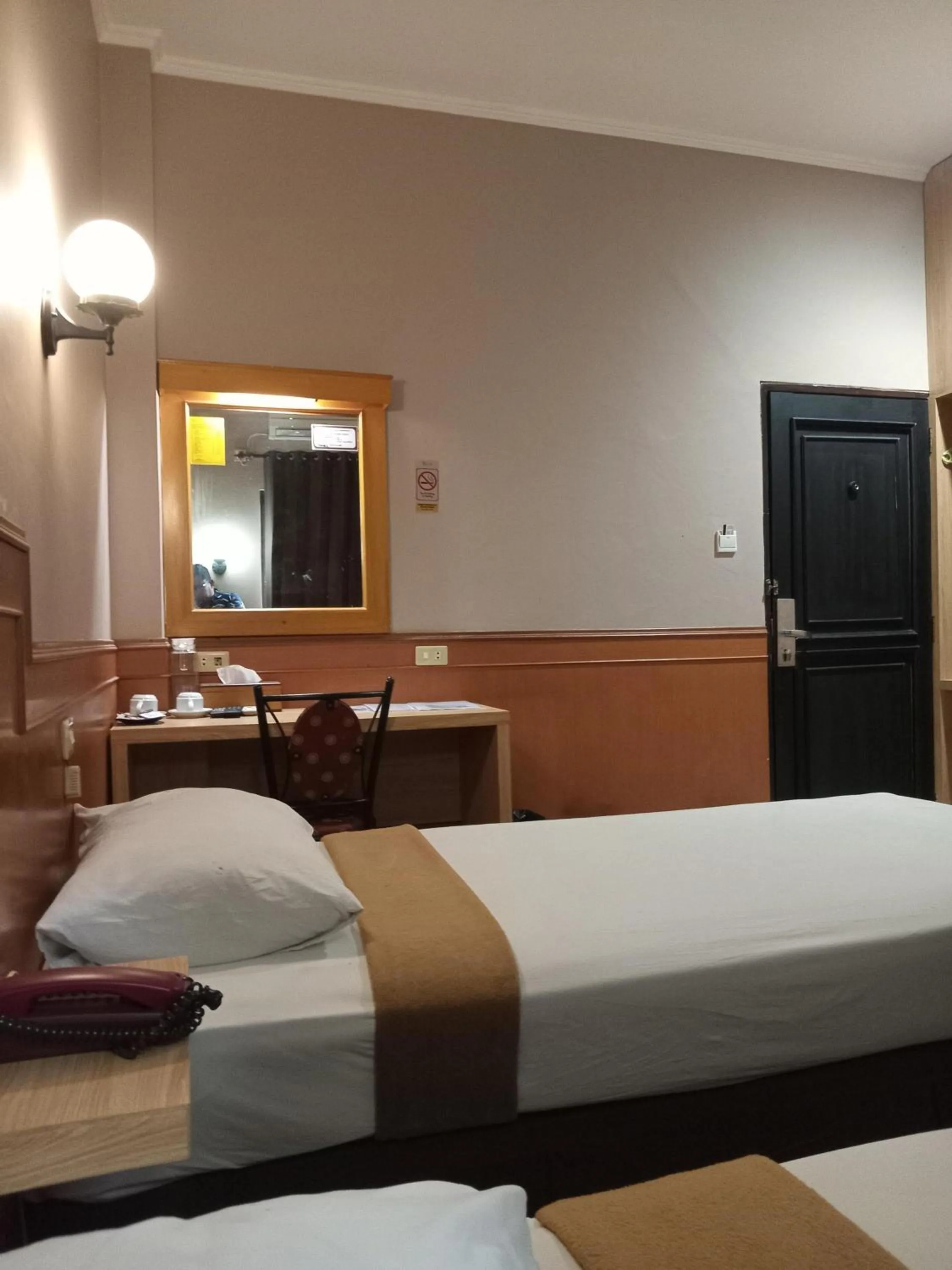 Bed in Violand Garden Hotel Samarinda