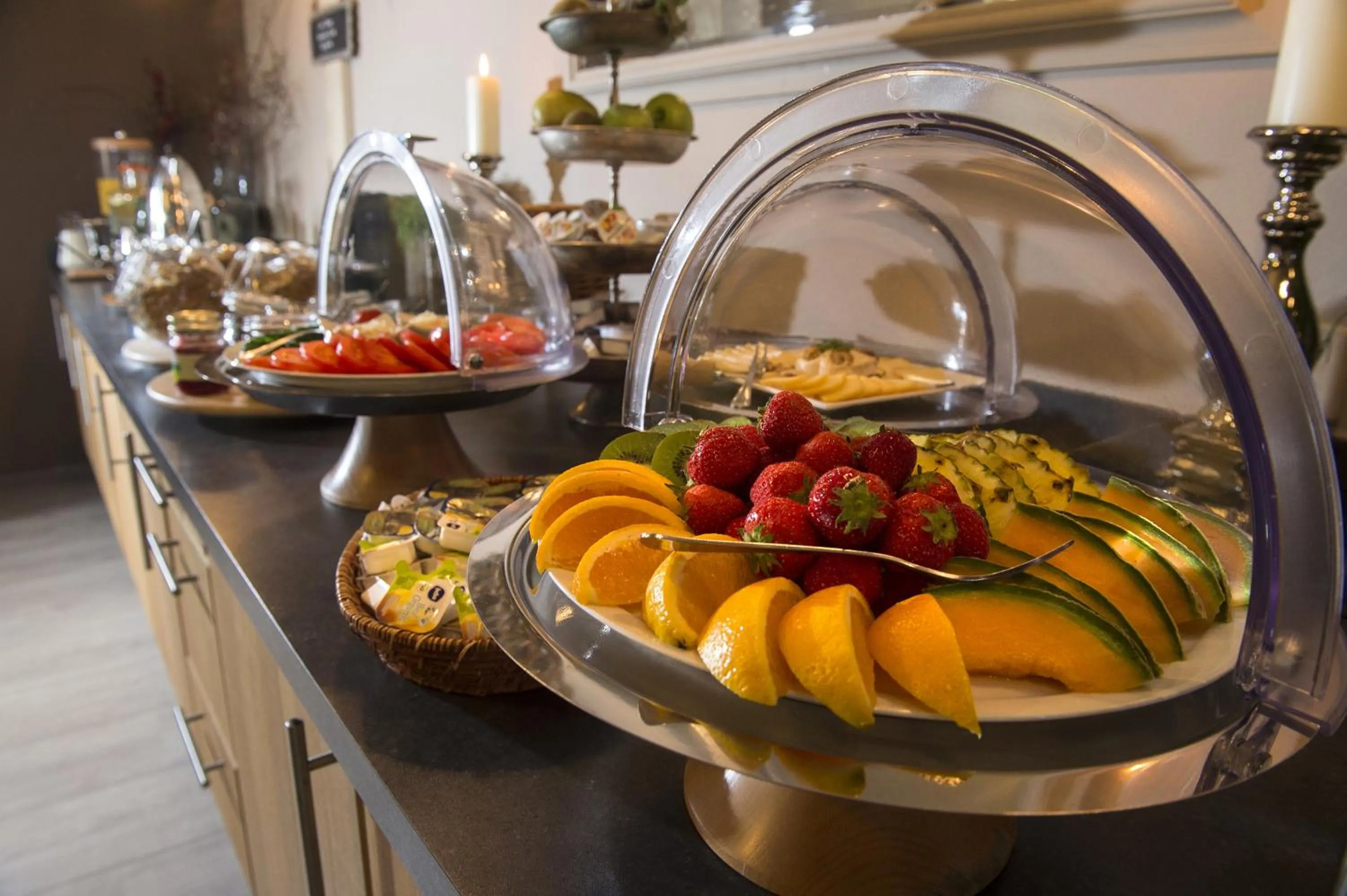 Buffet breakfast in Hotel Bergrust